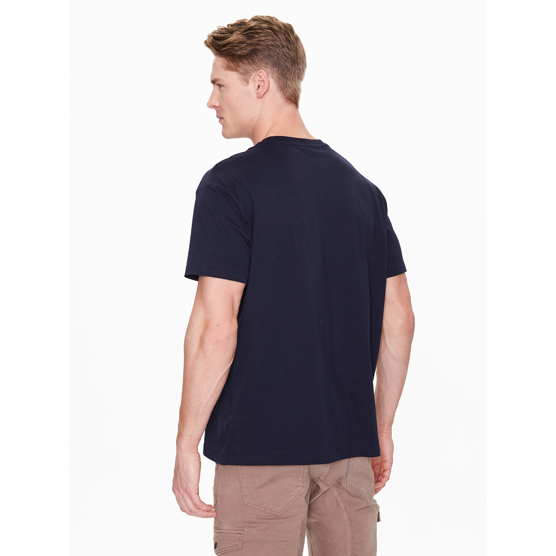 Polo Ralph Lauren Tričko 710707087004 Tmavomodrá Classic Fit - Pepit.sk