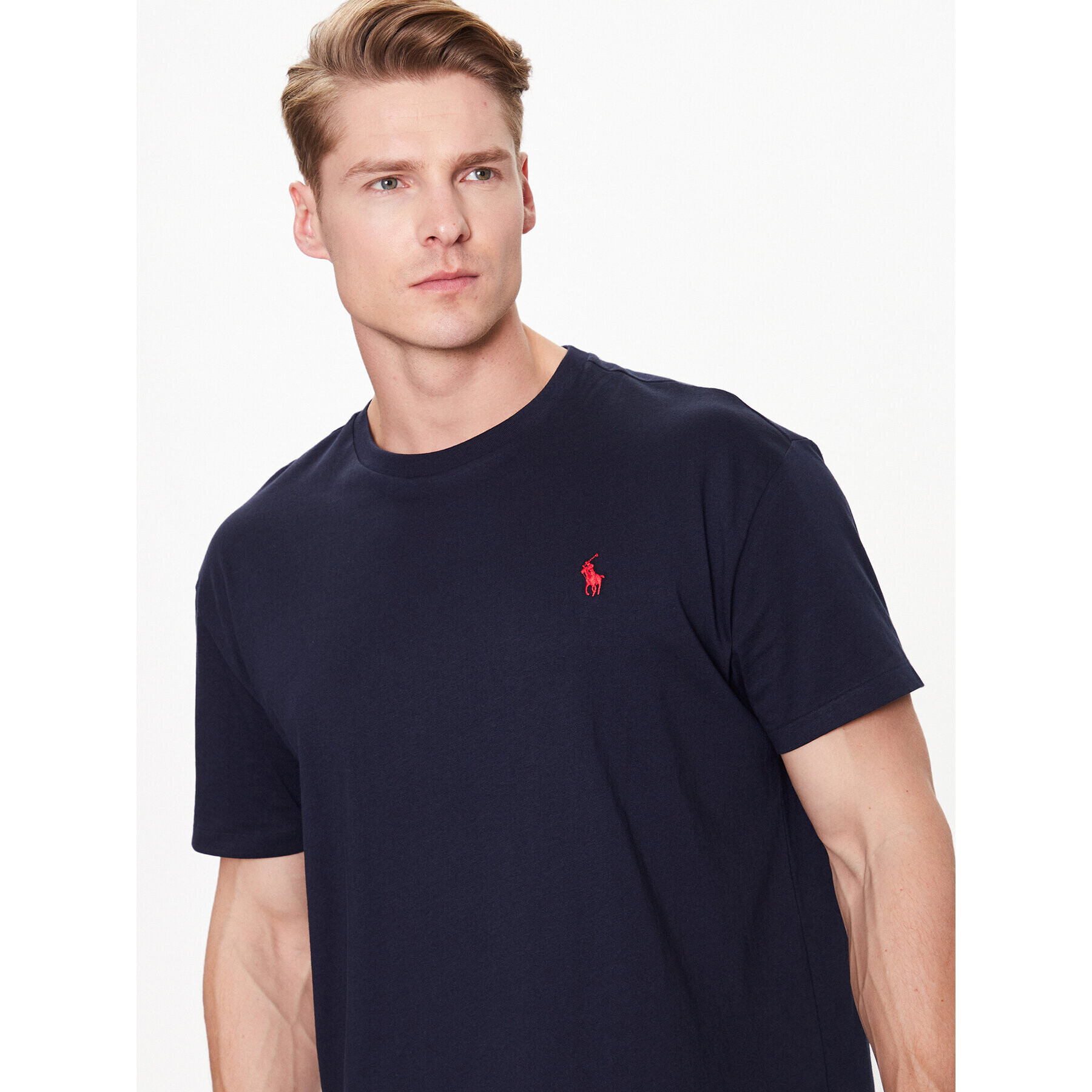 Polo Ralph Lauren Tričko 710707087004 Tmavomodrá Classic Fit - Pepit.sk