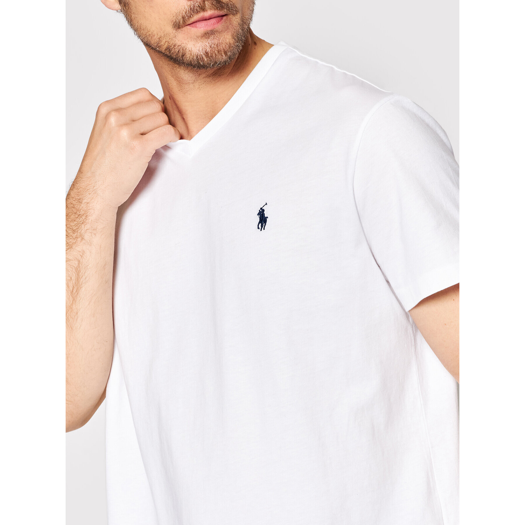 Polo Ralph Lauren Tričko 710708261 Biela Classic Fit - Pepit.sk