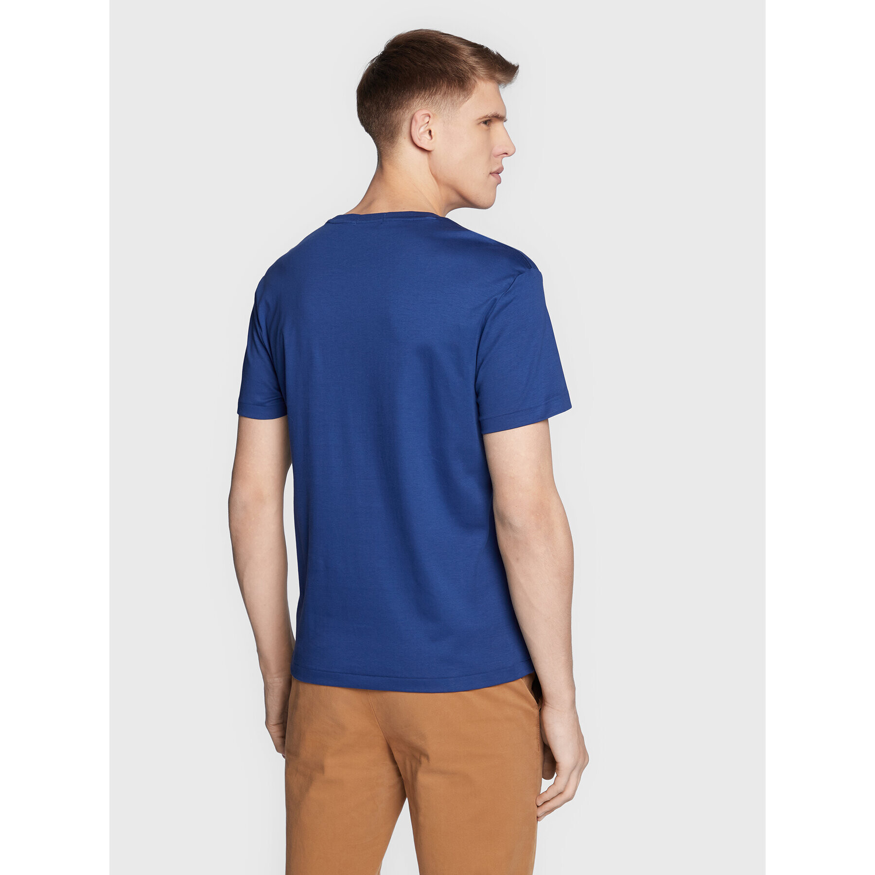 Polo Ralph Lauren Tričko 710740727 Modrá Custom Slim Fit - Pepit.sk