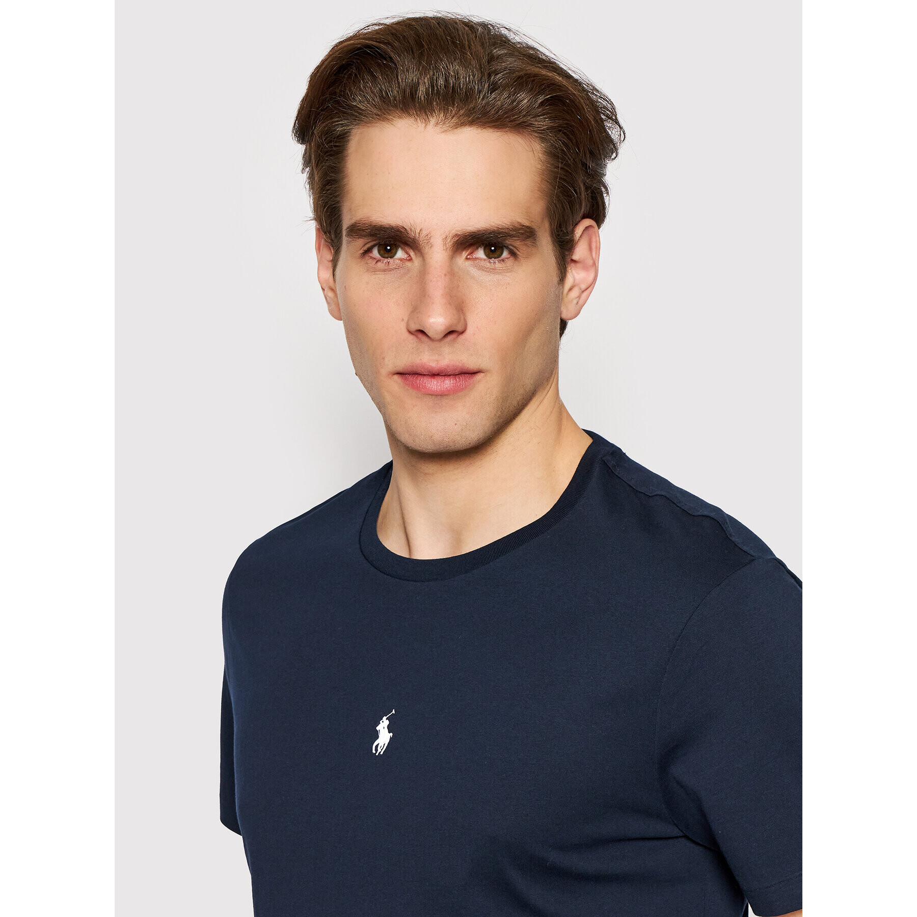 Polo Ralph Lauren Tričko 710839046004 Tmavomodrá Slim Fit - Pepit.sk