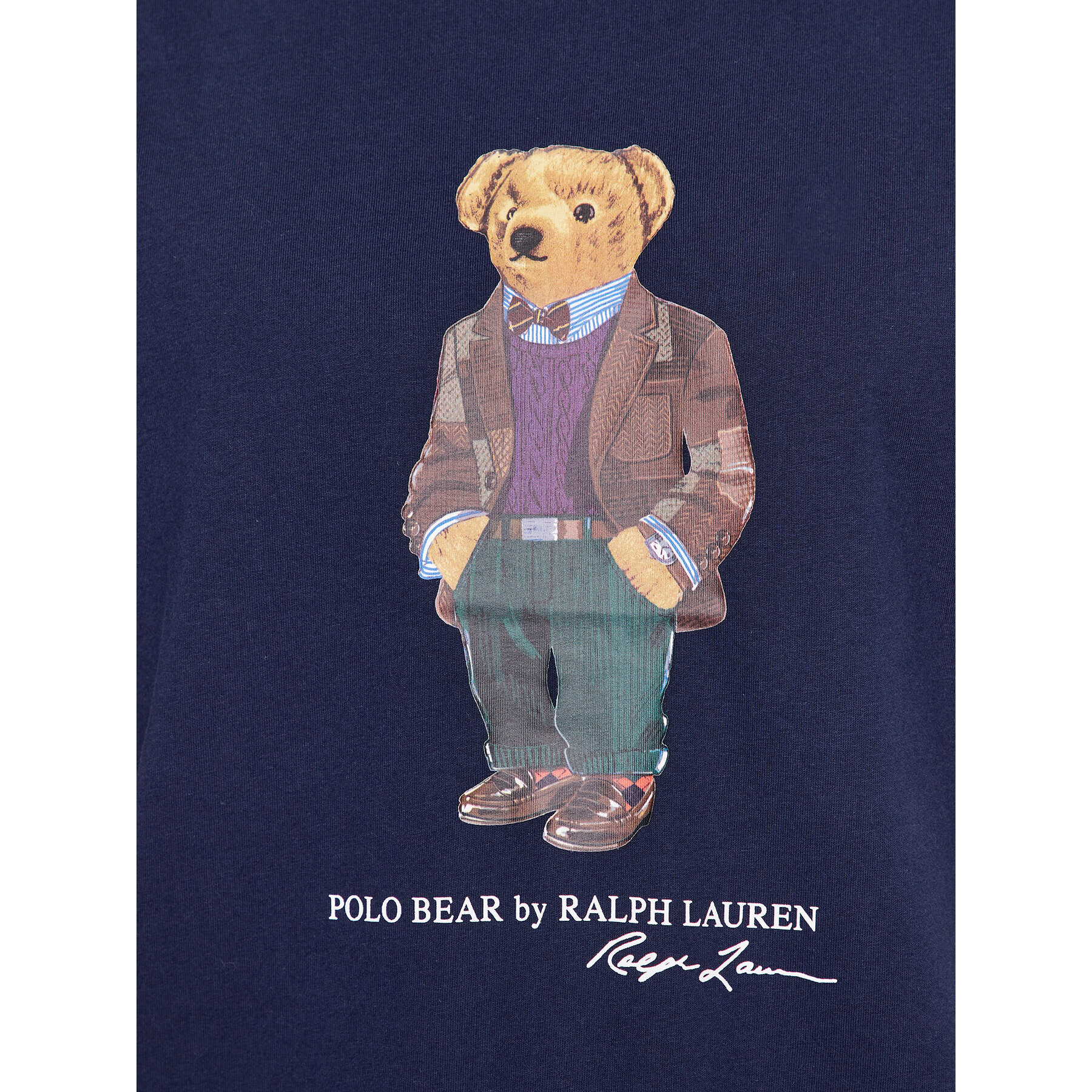 Polo Ralph Lauren Tričko 710854497026 Tmavomodrá Regular Fit - Pepit.sk