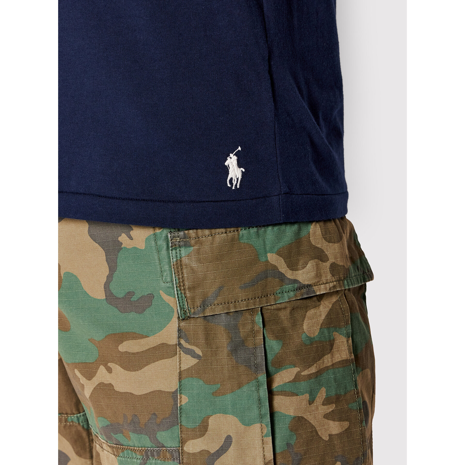 Polo Ralph Lauren Tričko 710860829006 Tmavomodrá Slim Fit - Pepit.sk