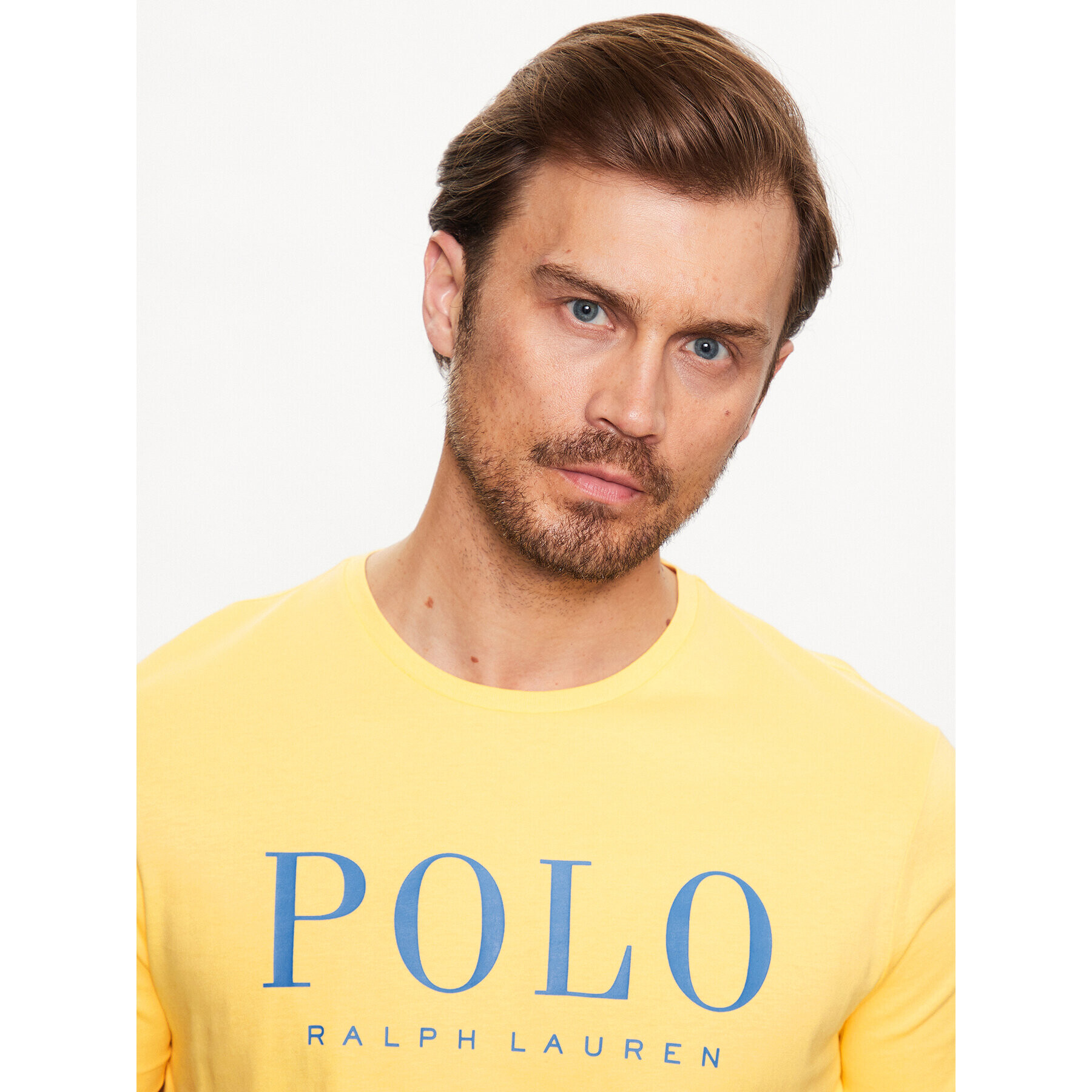 Polo Ralph Lauren Tričko 710860829010 Žltá Custom Slim Fit - Pepit.sk