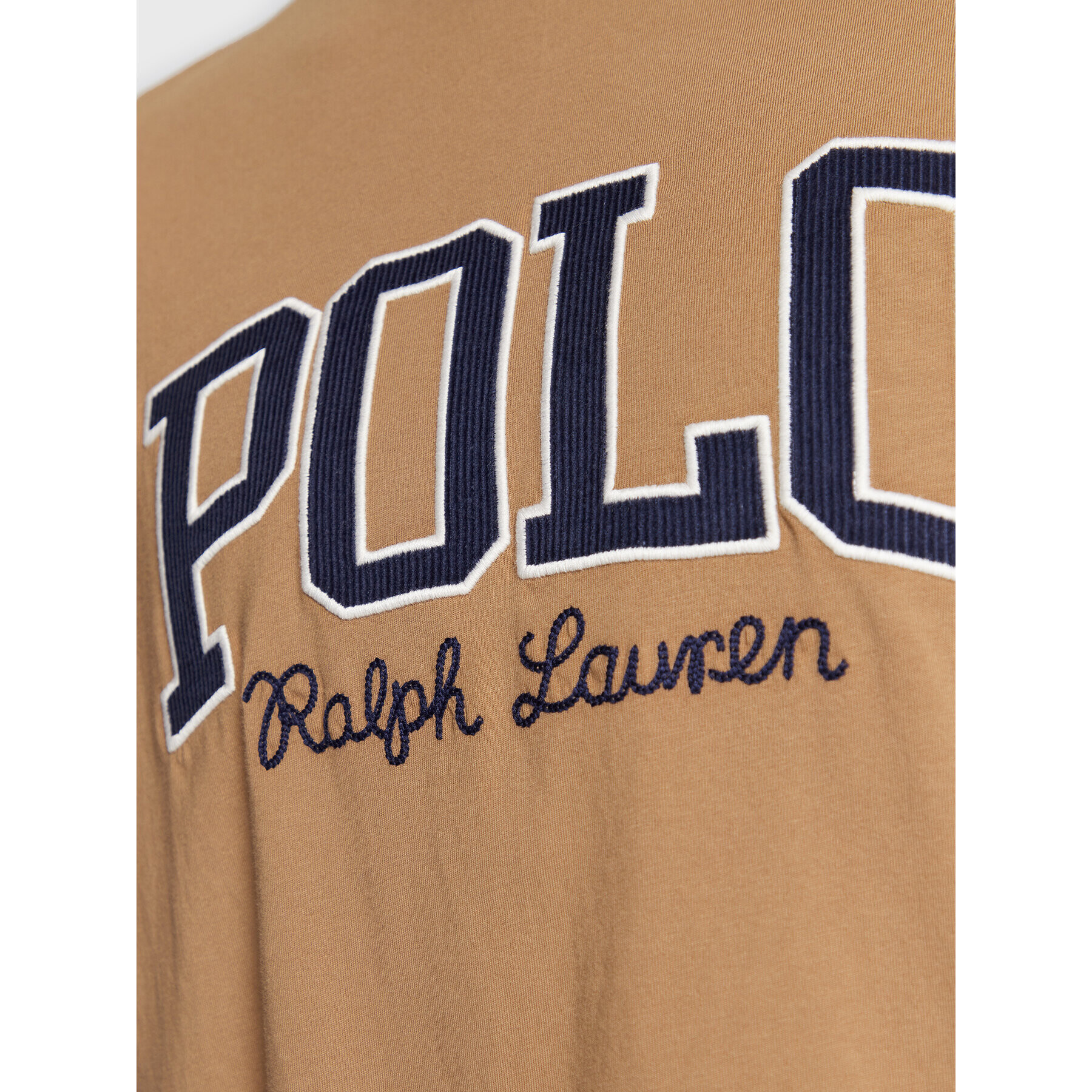 Polo Ralph Lauren Tričko 710878616006 Hnedá Classic Fit - Pepit.sk