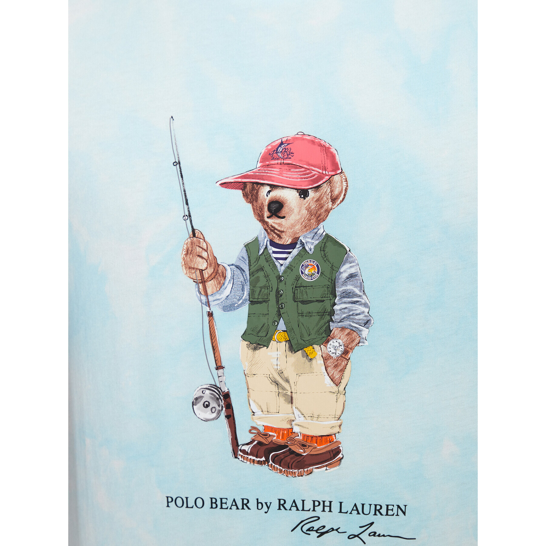 Polo Ralph Lauren Tričko 710900826001 Modrá Custom Slim Fit - Pepit.sk