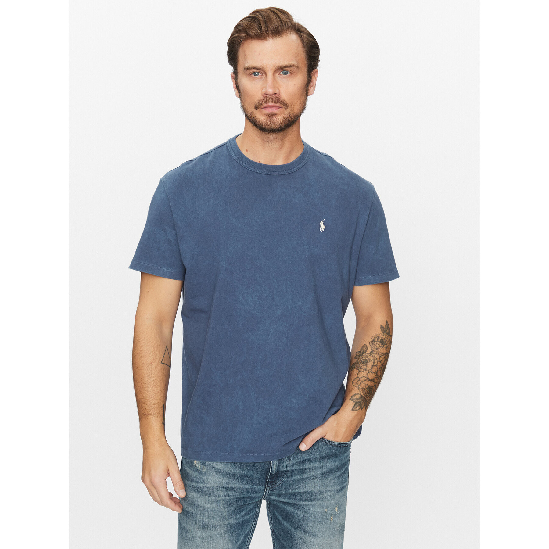 Polo Ralph Lauren Tričko 710916698001 Tmavomodrá Regular Fit - Pepit.sk