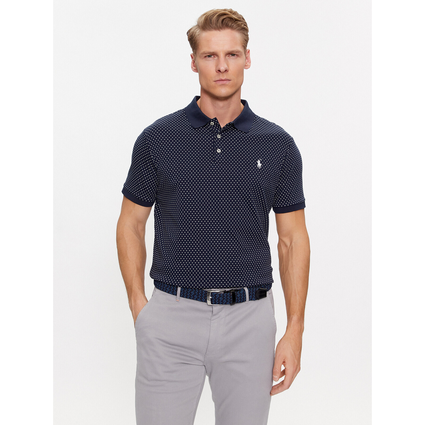 Polo Ralph Lauren Tričko 710929073001 Tmavomodrá Regular Fit - Pepit.sk