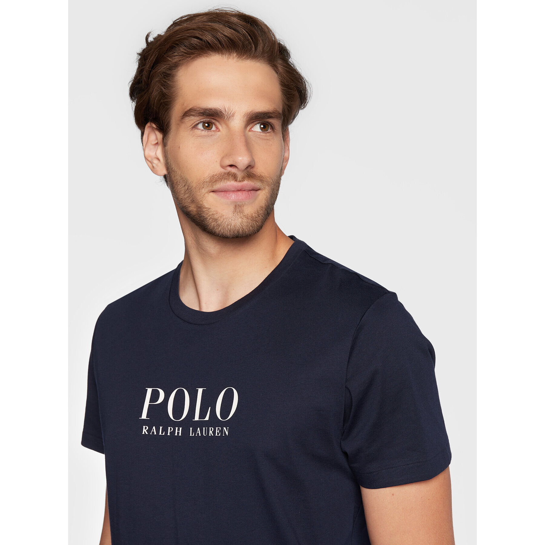 Polo Ralph Lauren Tričko 714862615003 Tmavomodrá Slim Fit - Pepit.sk