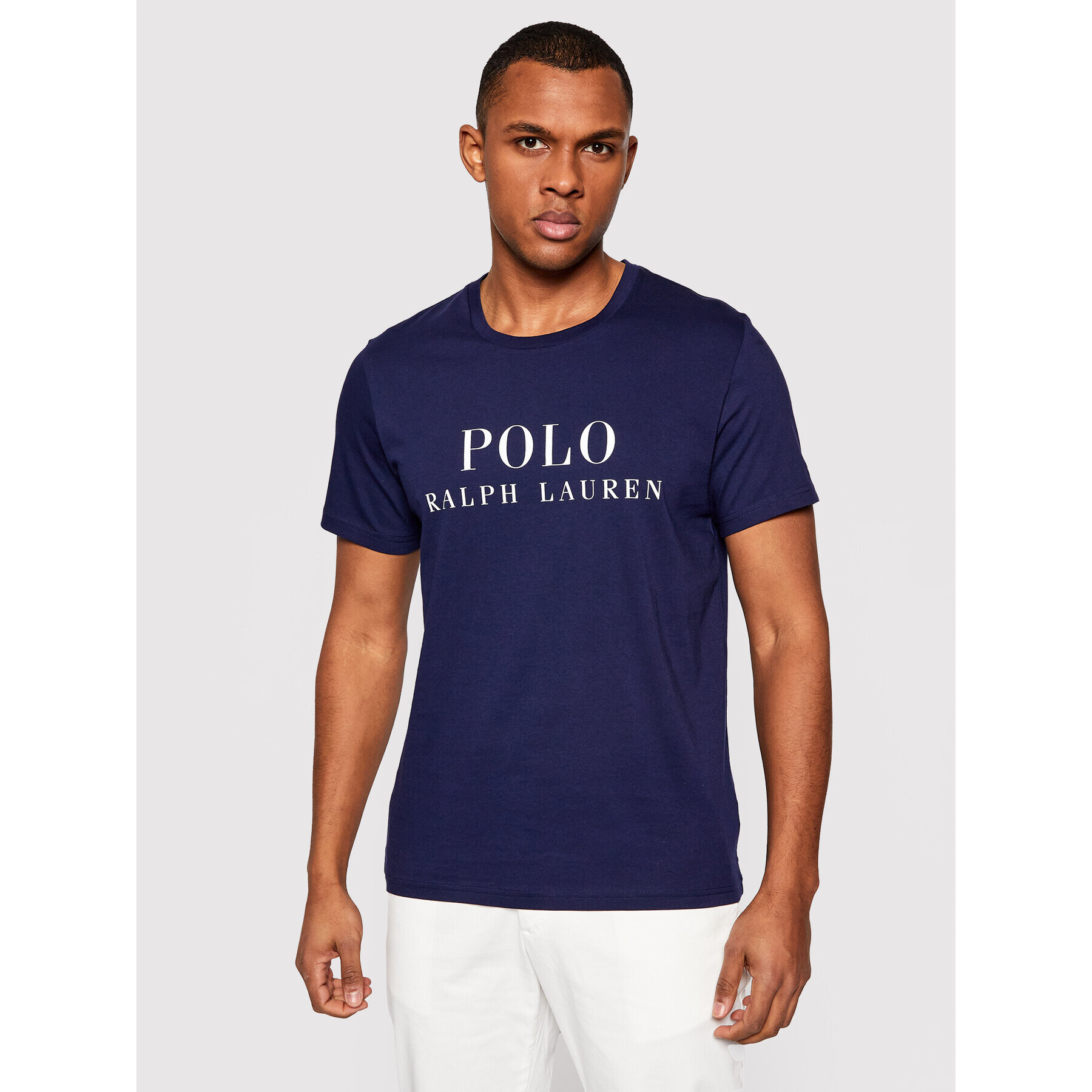 Polo Ralph Lauren Tričko Crw 714830278008 Tmavomodrá Regular Fit - Pepit.sk