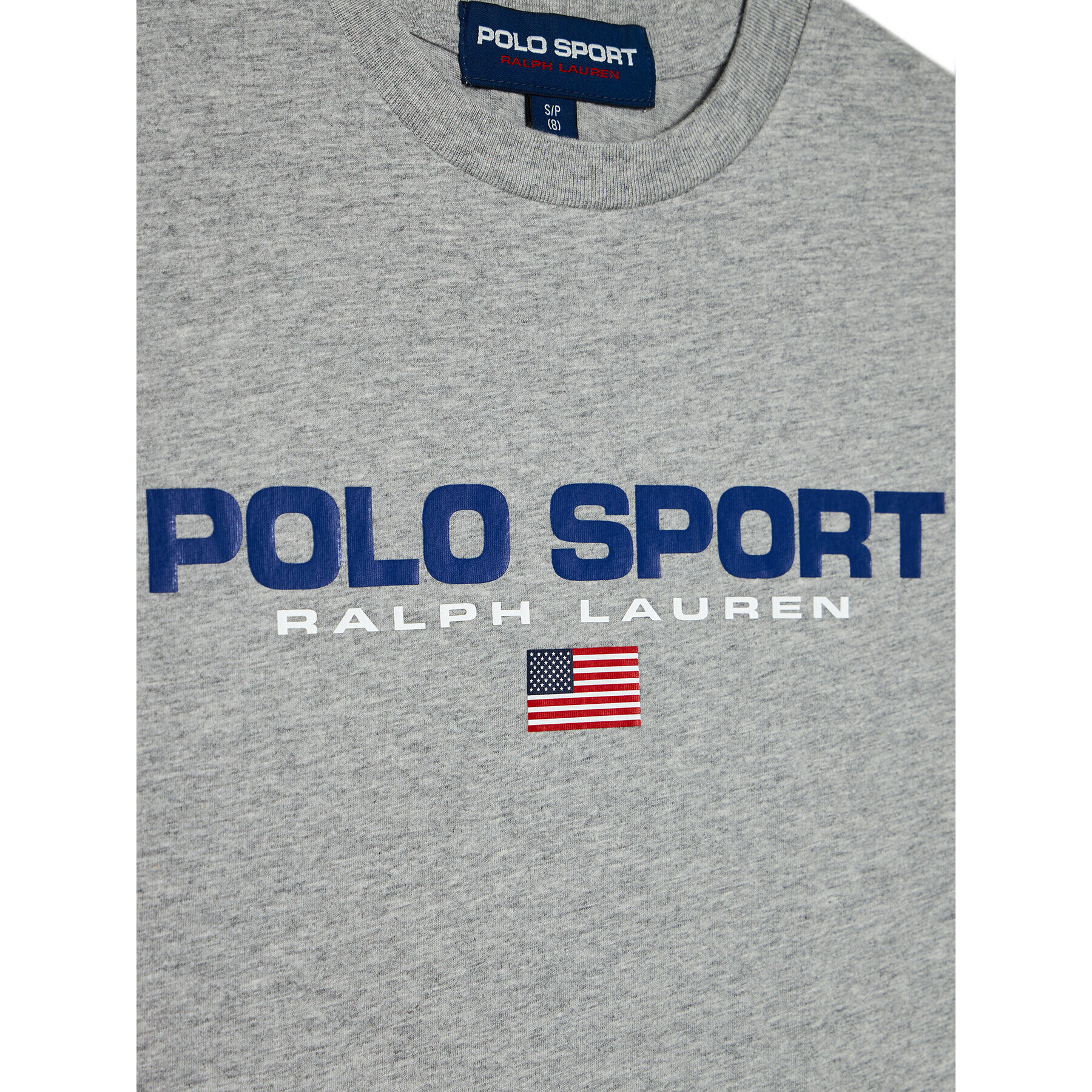 Polo Ralph Lauren Tričko Ss Cn 323795487003 Sivá Regular Fit - Pepit.sk