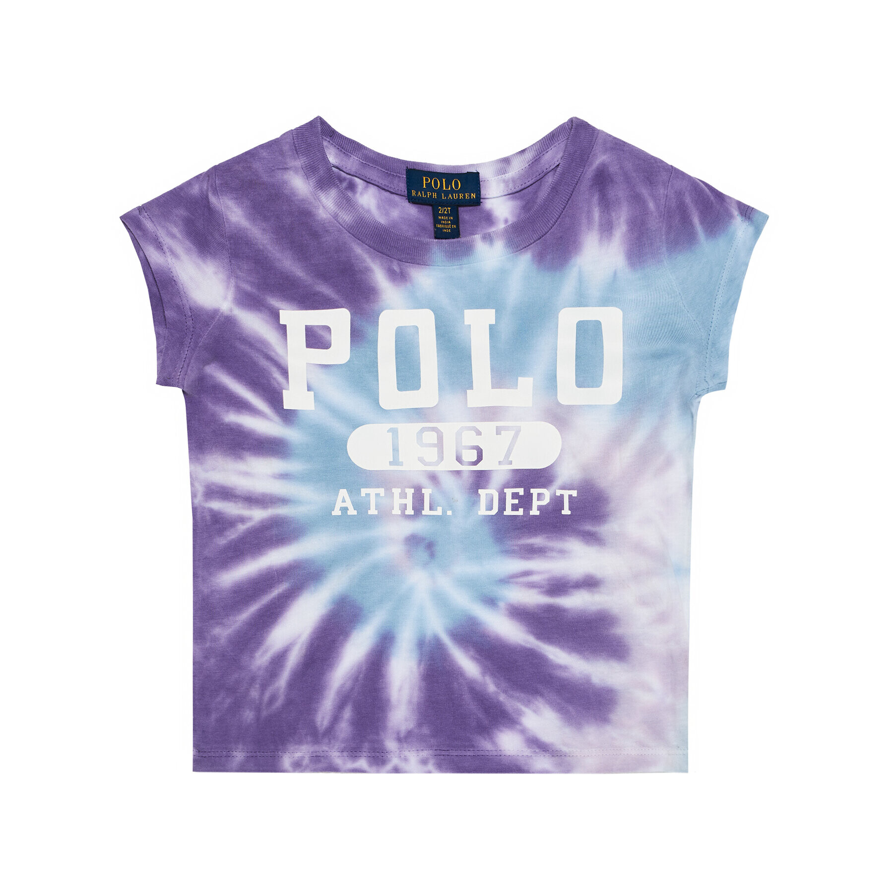 Polo Ralph Lauren Tričko Tie Dye Tee 311803031002 Fialová Regular Fit - Pepit.sk