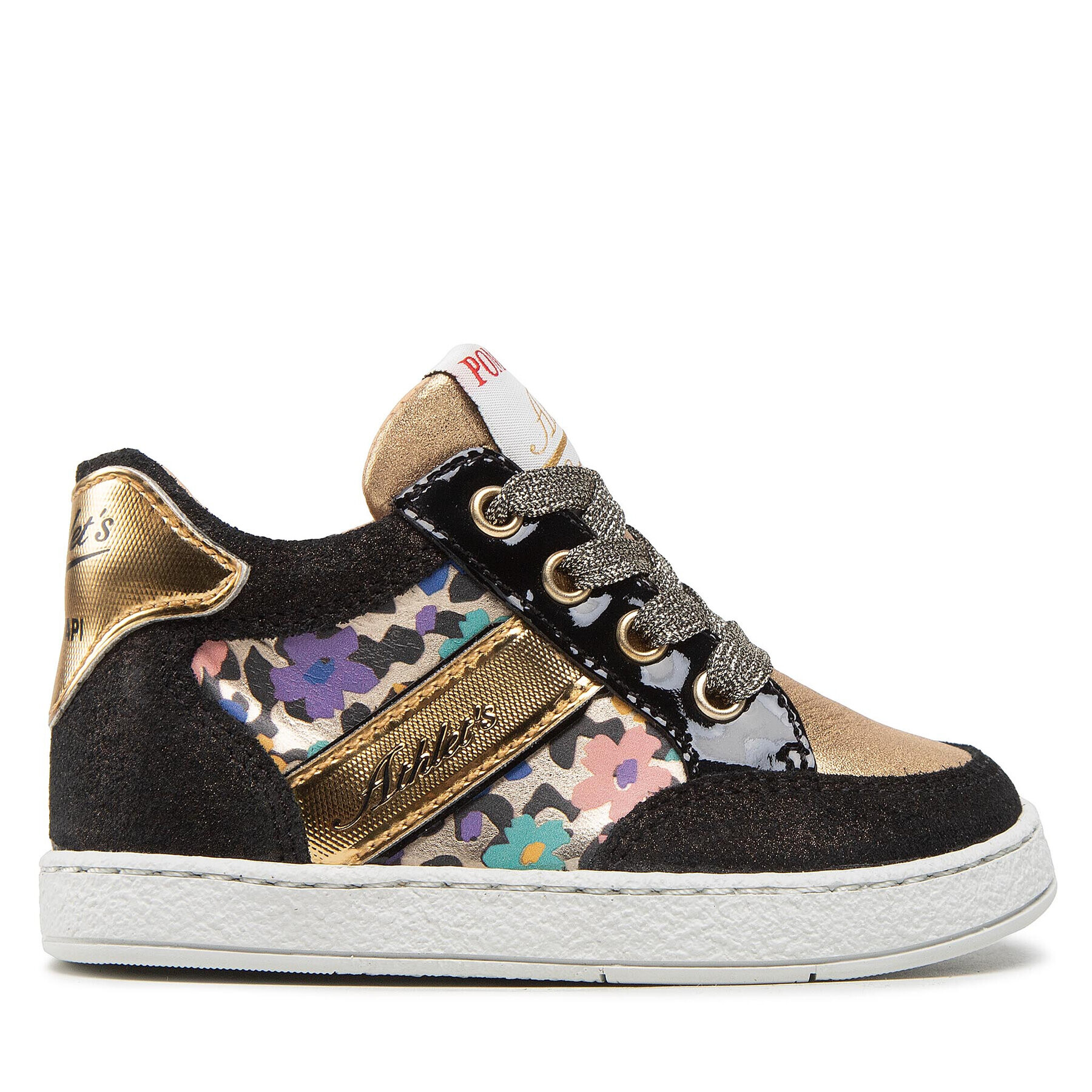 Pom d'Api Sneakersy Print Animal Fl N1SECR0406 M Čierna - Pepit.sk