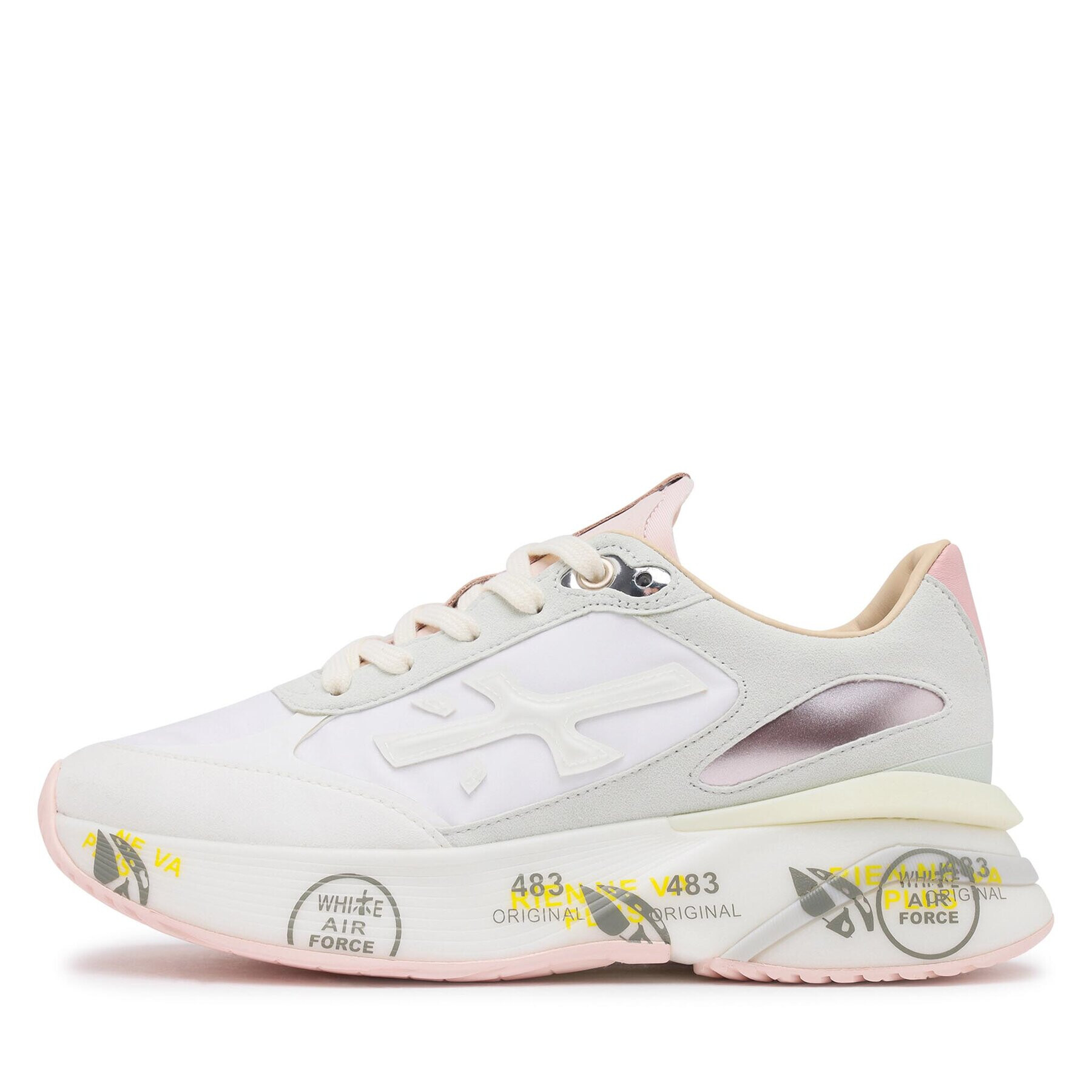 Premiata Sneakersy Moerund 6338 Biela - Pepit.sk