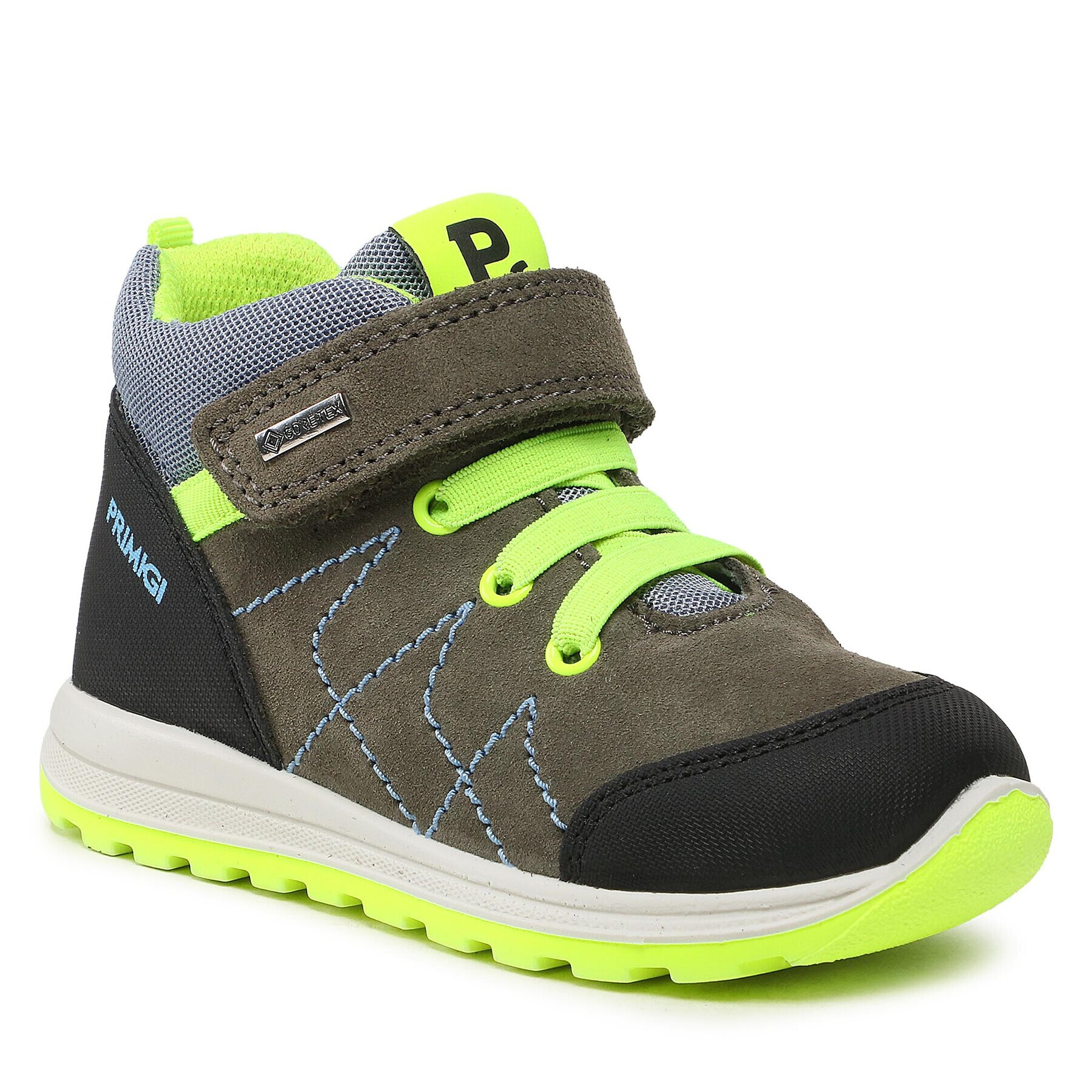 Primigi Šnurovacia obuv GORE-TEX 3855411 S Kaki - Pepit.sk