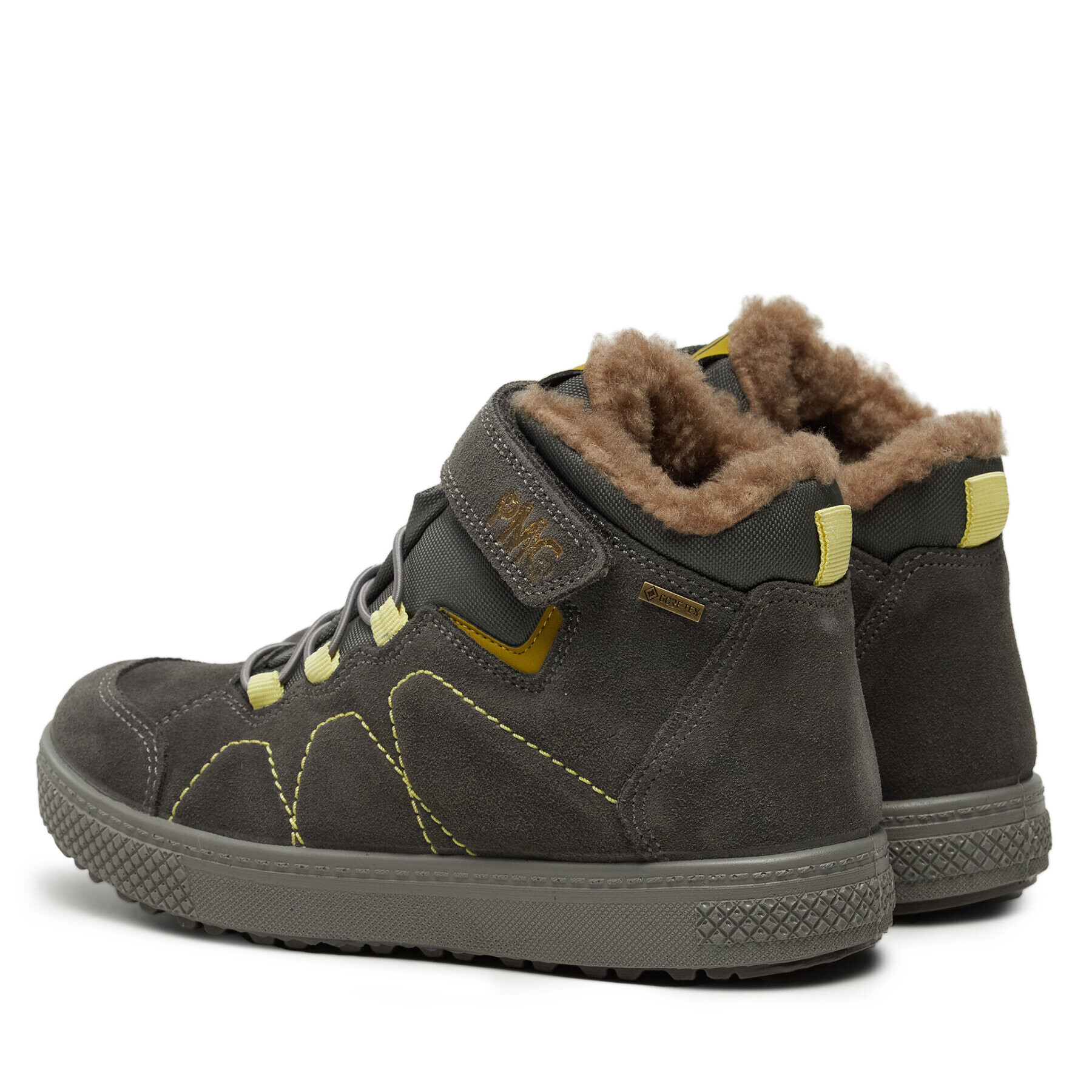 Primigi Šnurovacia obuv GORE-TEX 4887000 D Sivá - Pepit.sk