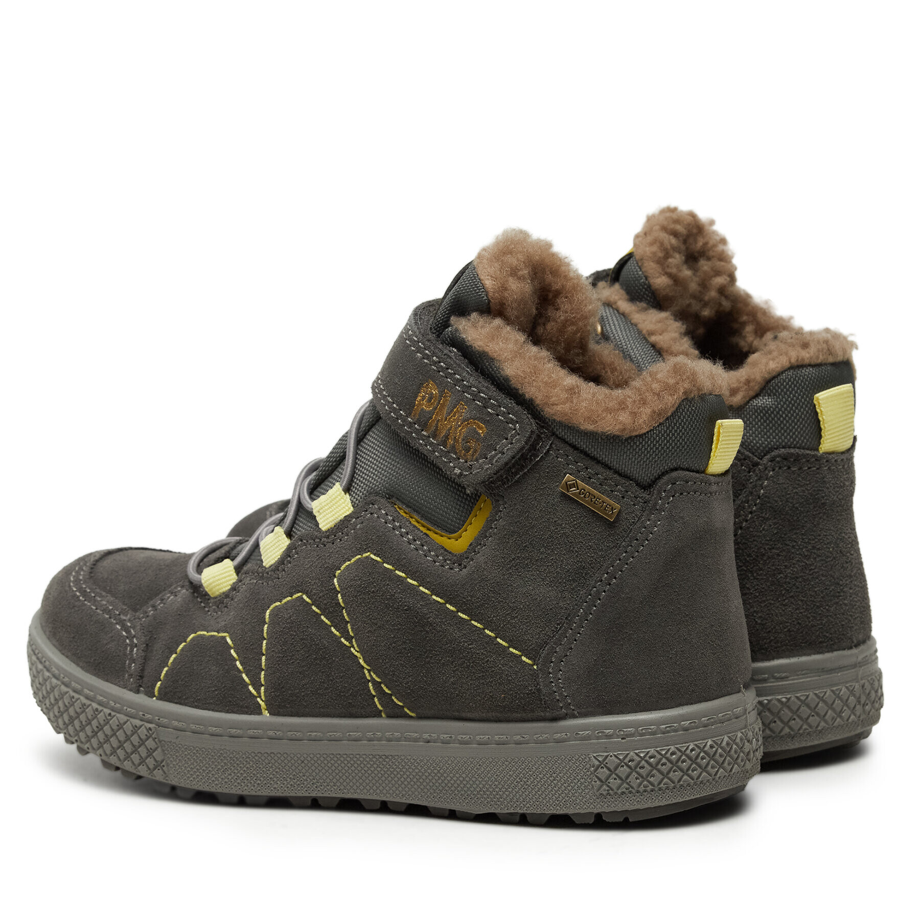 Primigi Šnurovacia obuv GORE-TEX 4887000 S Sivá - Pepit.sk