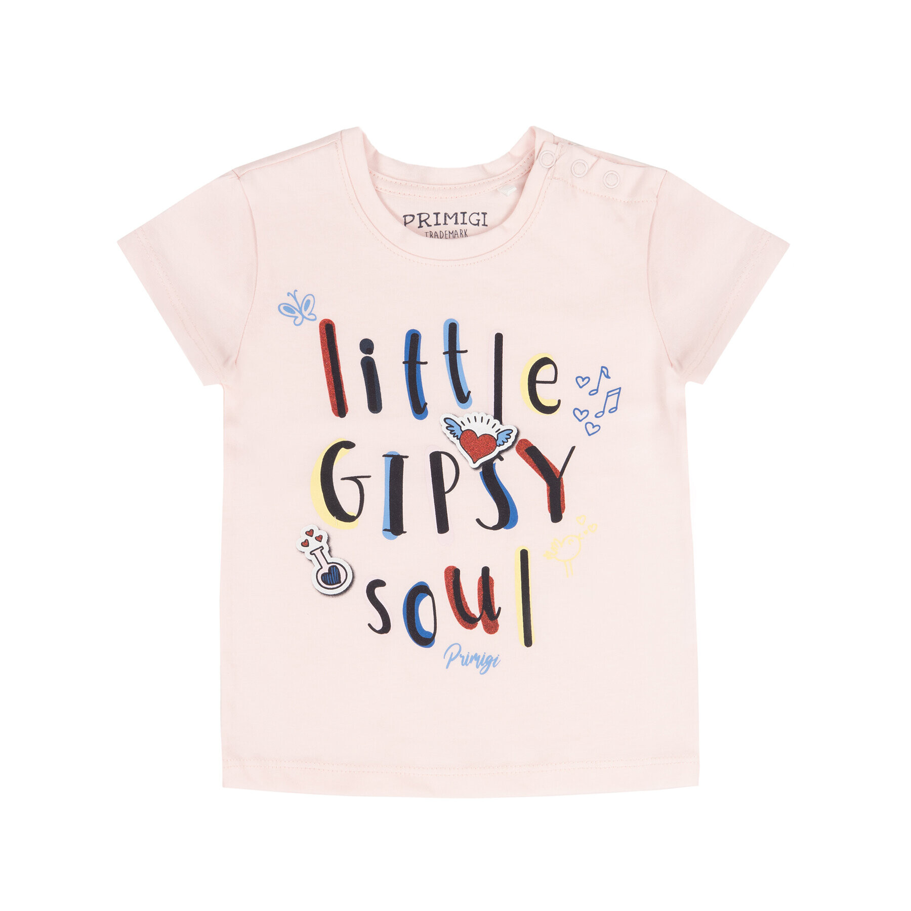 Primigi Tričko Little Gipsy Soul 43221532 Ružová Regular Fit - Pepit.sk