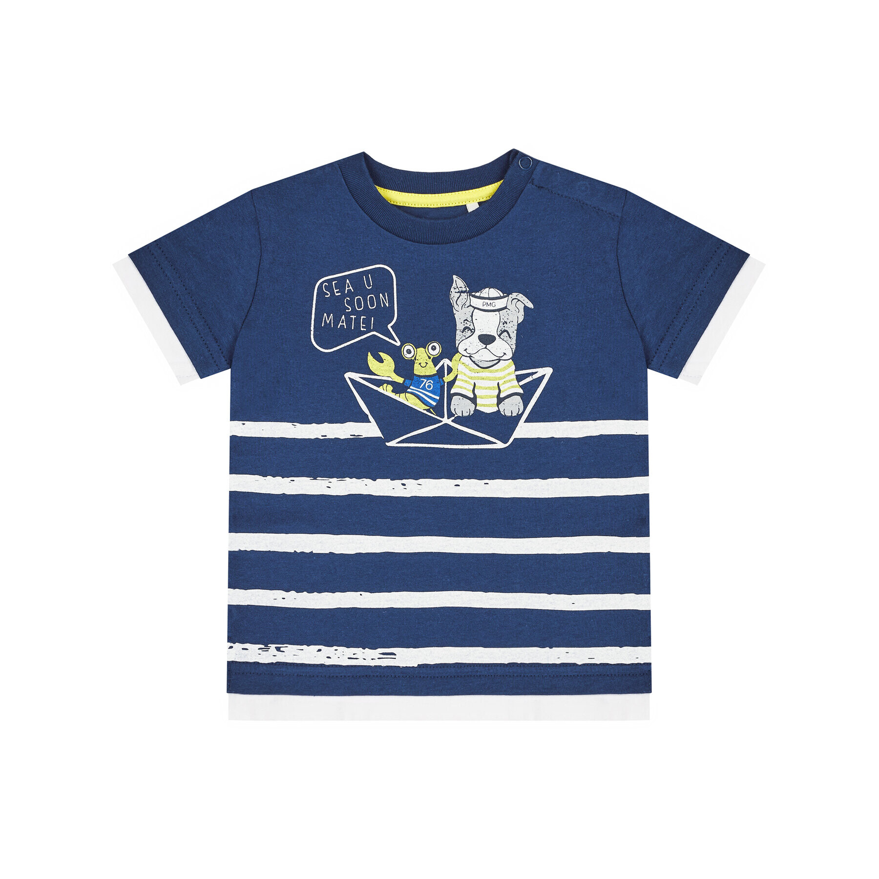 Primigi Tričko Sea Friends 45221031 Tmavomodrá Regular Fit - Pepit.sk