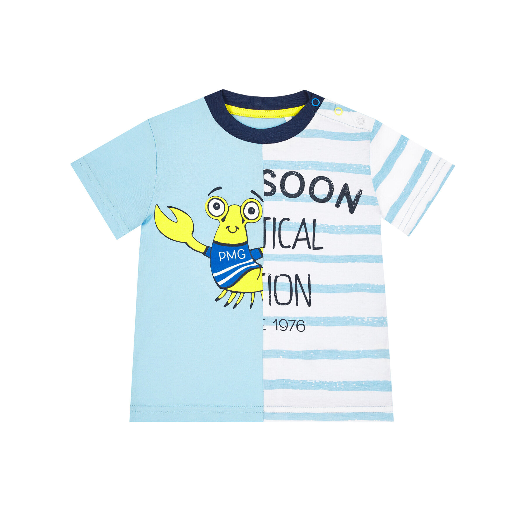 Primigi Tričko Sea Friends 45221041 Modrá Regular Fit - Pepit.sk