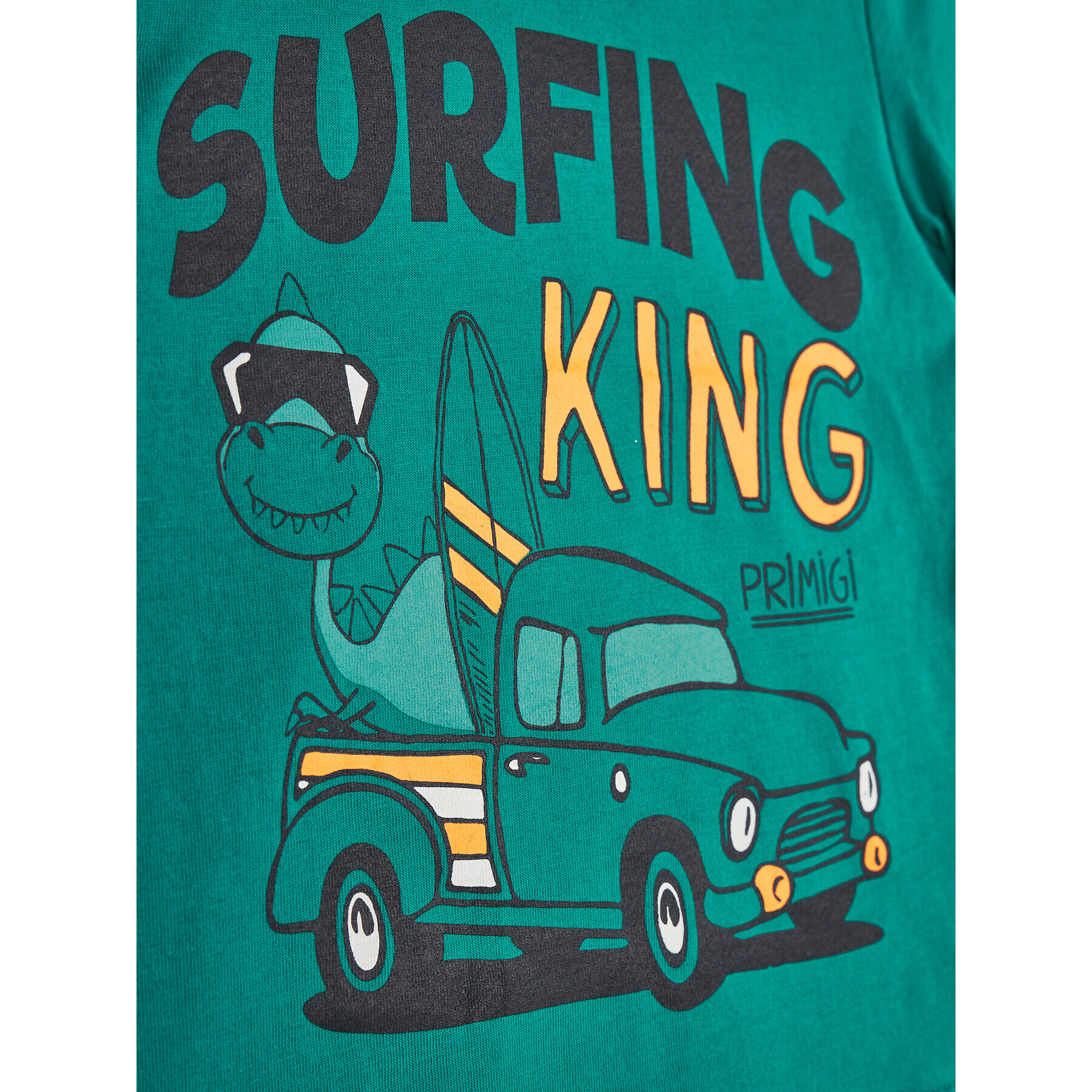 Primigi Tričko Surfing King 45221011 Zelená Regular Fit - Pepit.sk