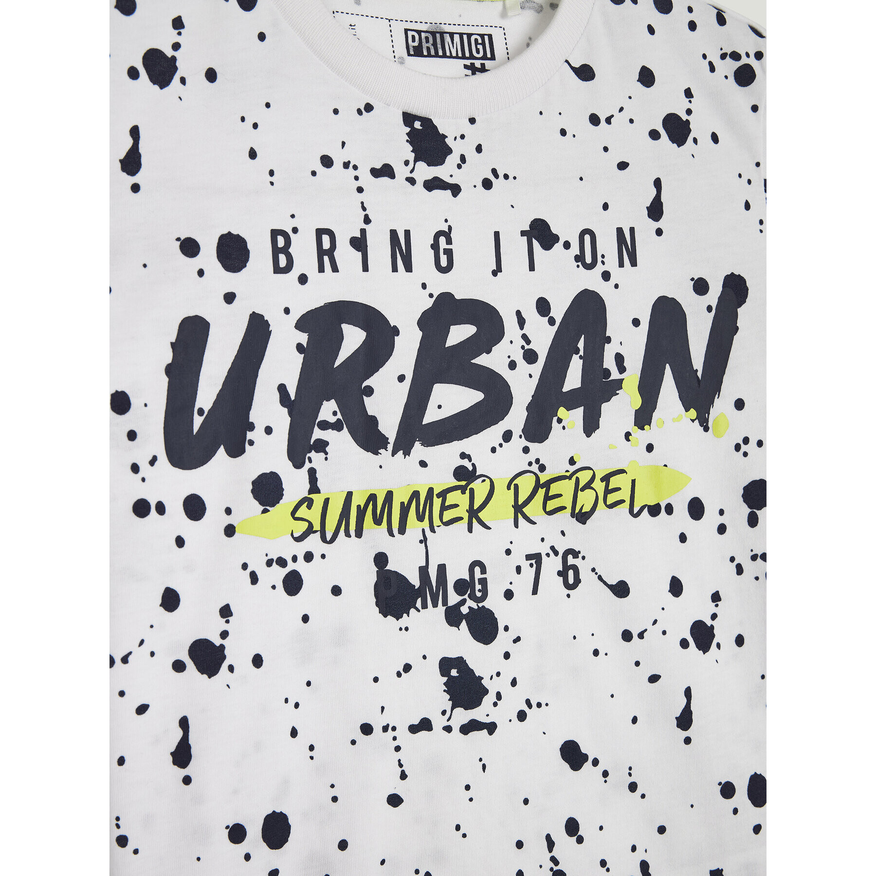 Primigi Tričko Urban Summer 45223051 Biela Regular Fit - Pepit.sk