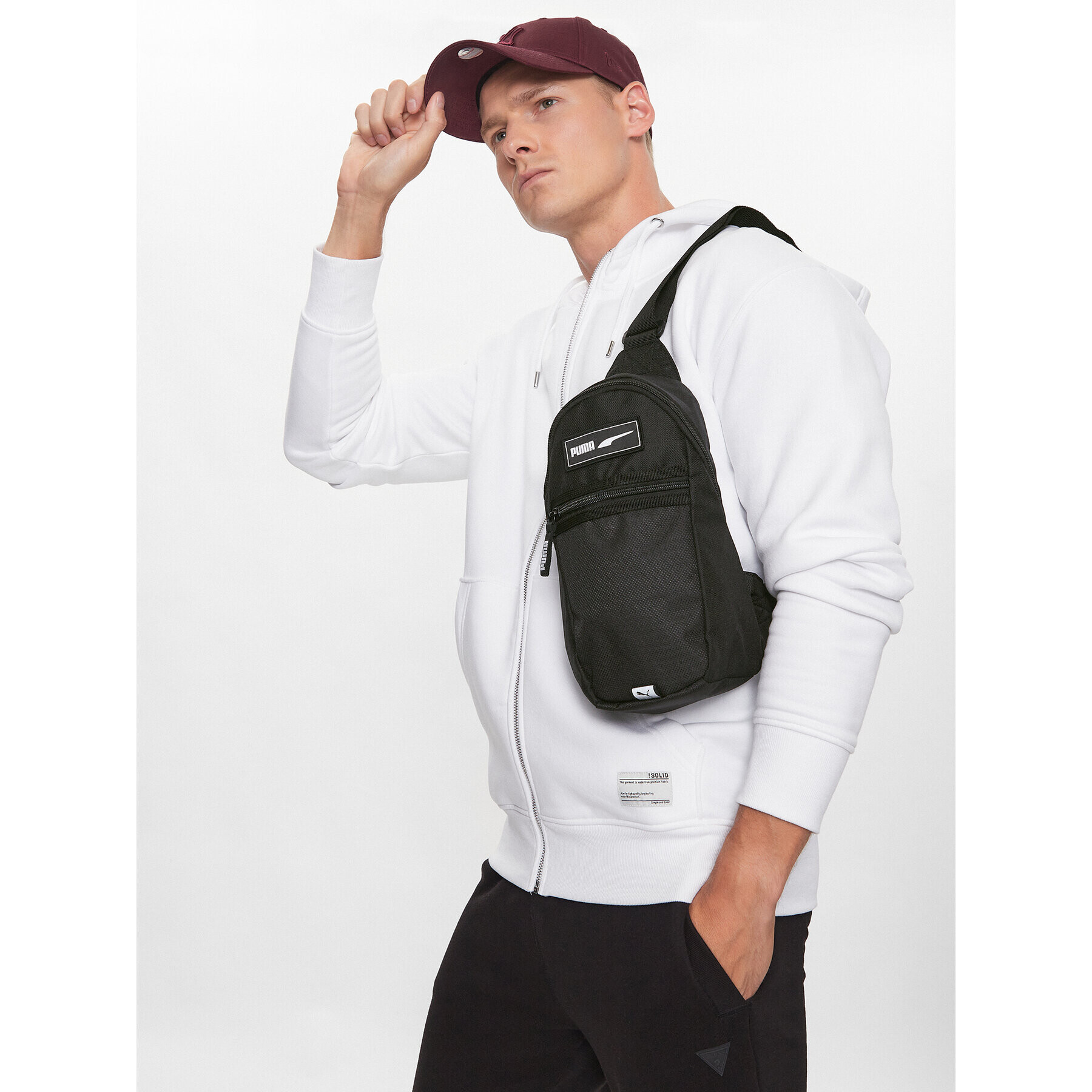 Puma Ľadvinka Deck Crossbody 079190 Čierna - Pepit.sk