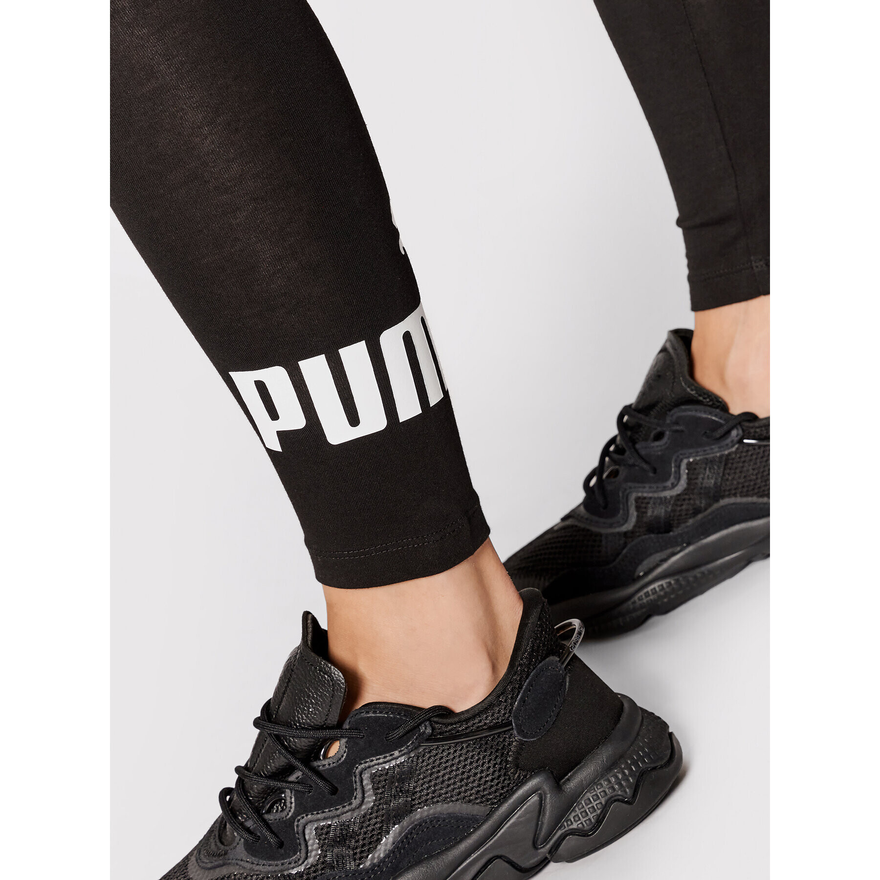 Puma Legíny Essentials Logo 586832 Čierna Tight Fit - Pepit.sk