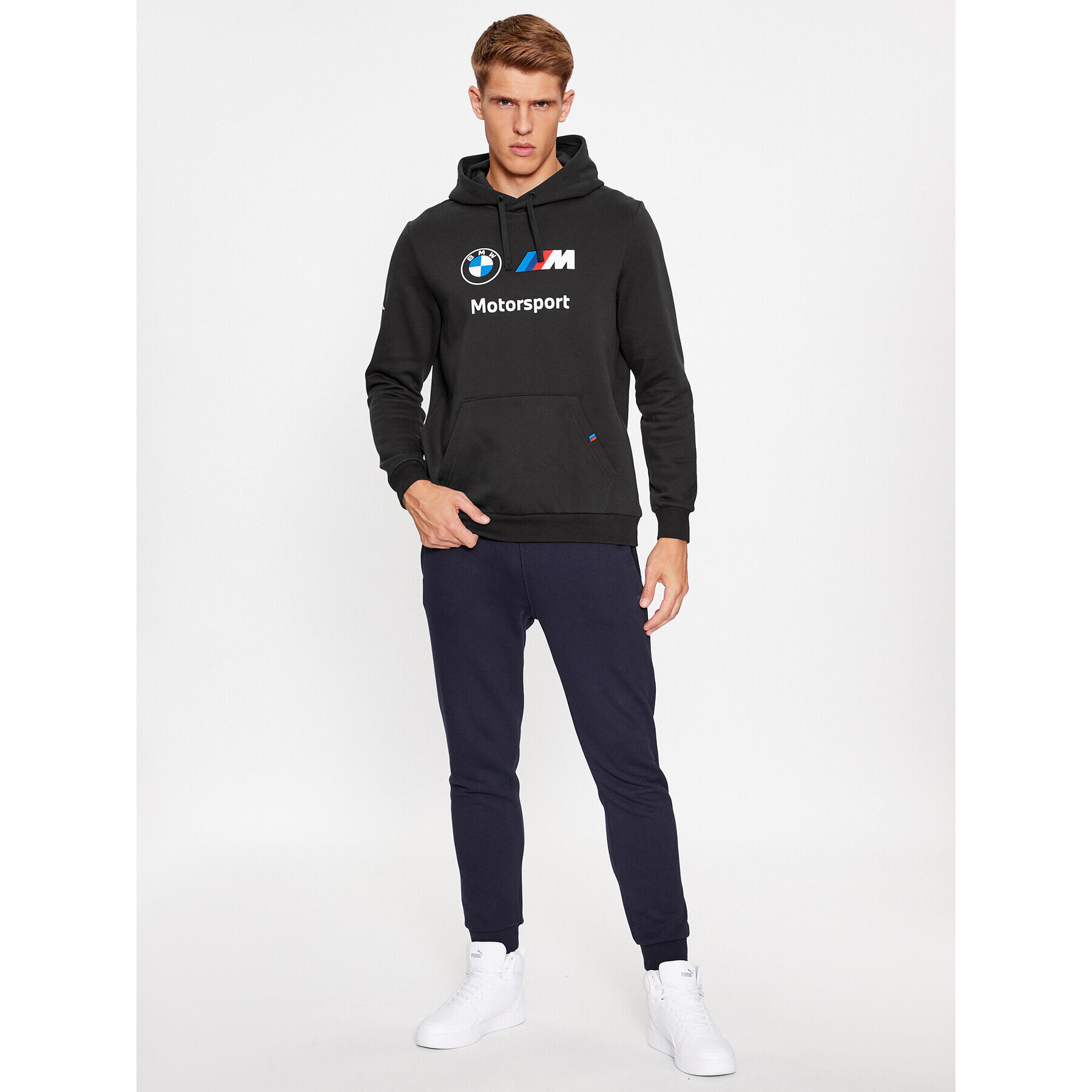 Puma Mikina Bmw Mms Ess 621301 Čierna Regular Fit - Pepit.sk