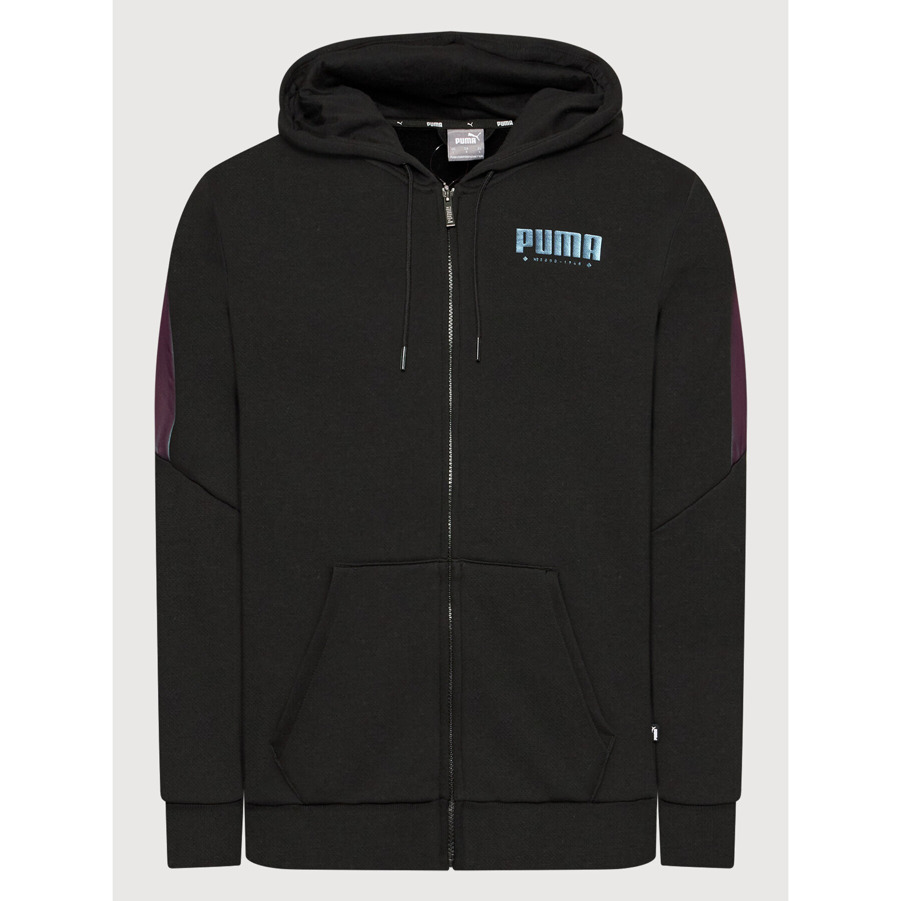 Puma Mikina Cyber Fz 848175 Čierna Regular Fit - Pepit.sk