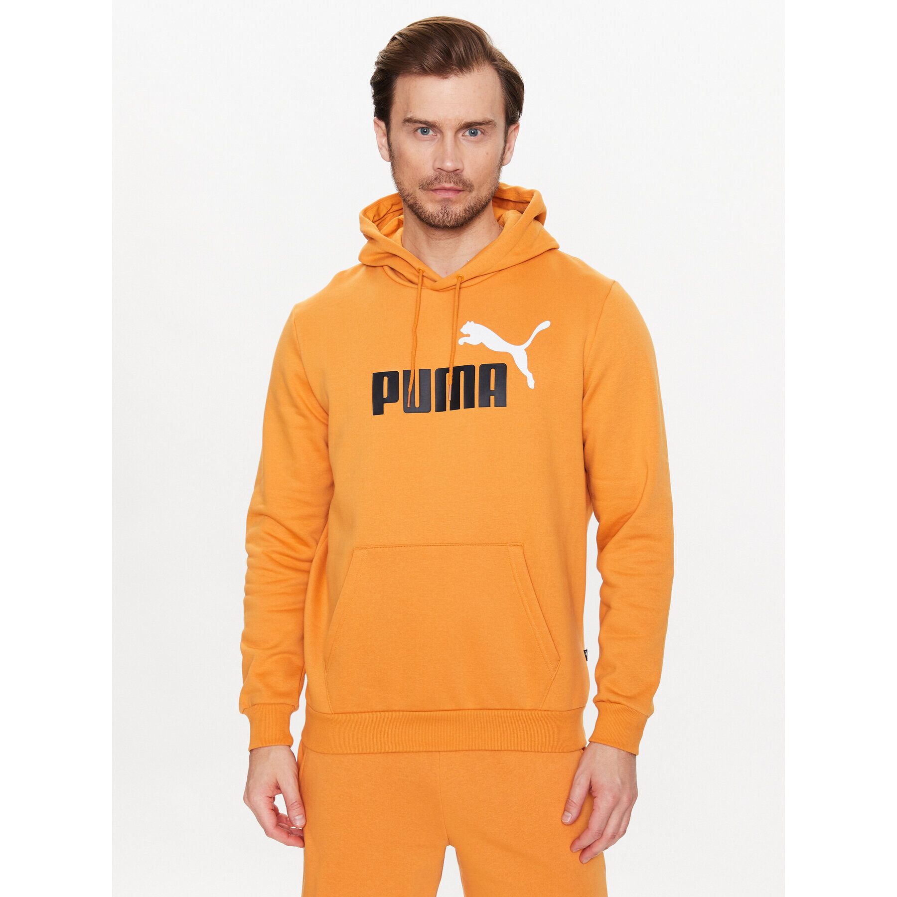 Puma Mikina Ess 586764 Oranžová Regular Fit - Pepit.sk