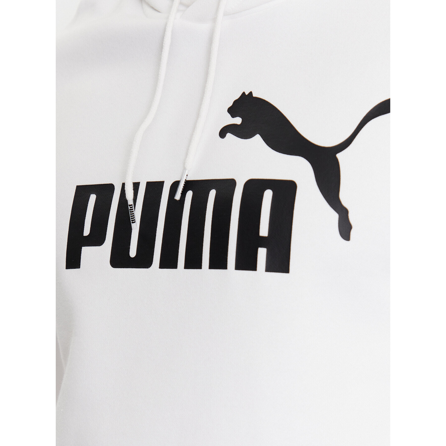 Puma Mikina Essentials Big Logo 586686 Biela Regular Fit - Pepit.sk