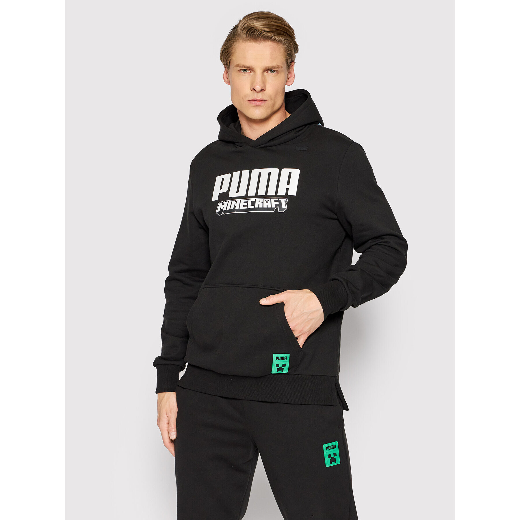 Puma Mikina MINECRAFT 534376 Čierna Regular Fit - Pepit.sk