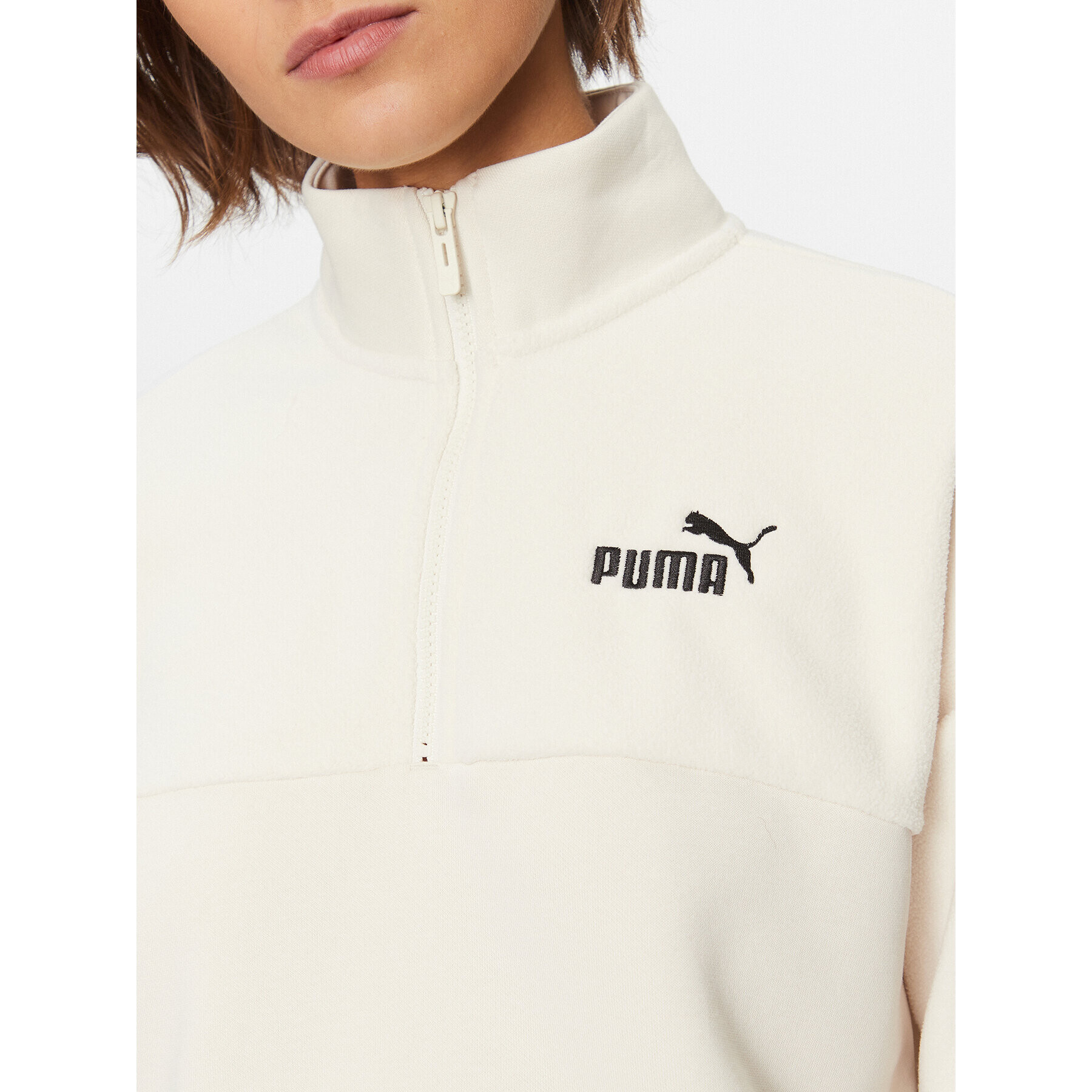 Puma Mikina Power 676027 Écru Regular Fit - Pepit.sk