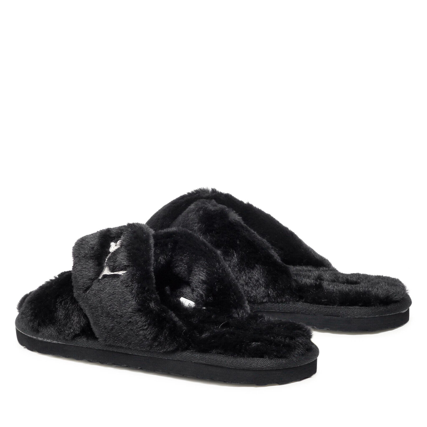 Puma Papuče Fluff X Strap 384936 01 Čierna - Pepit.sk