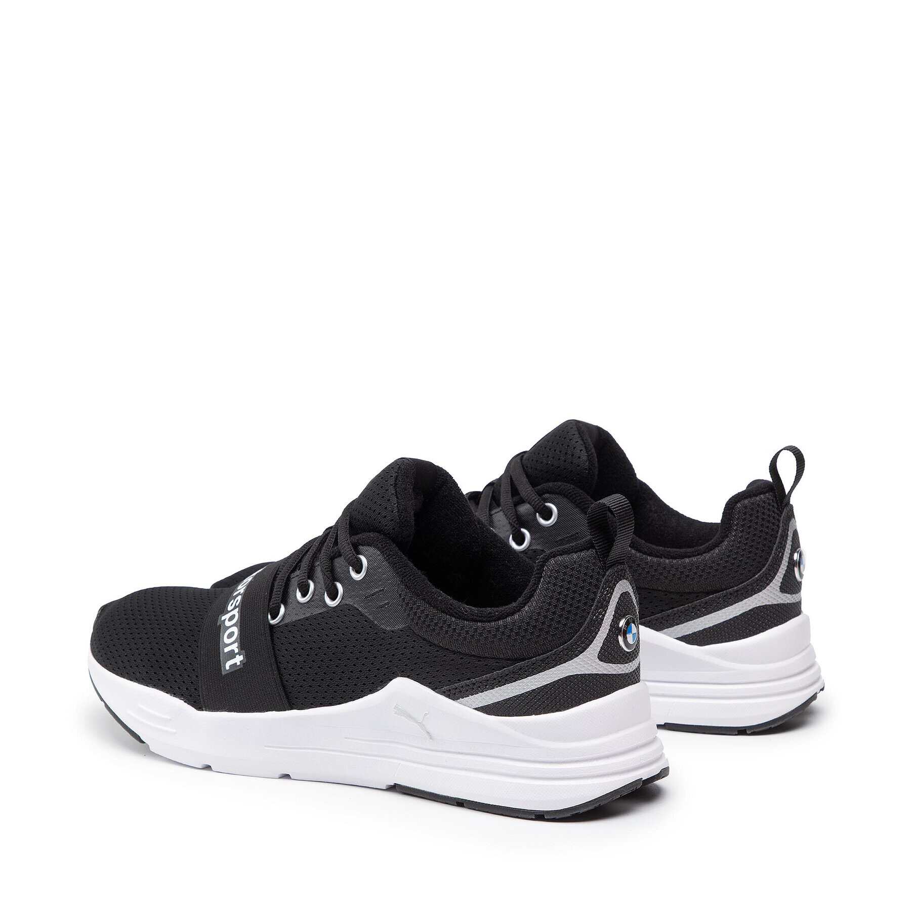 Puma Sneakersy BMW Mms Wired Run 306554 01 Čierna - Pepit.sk