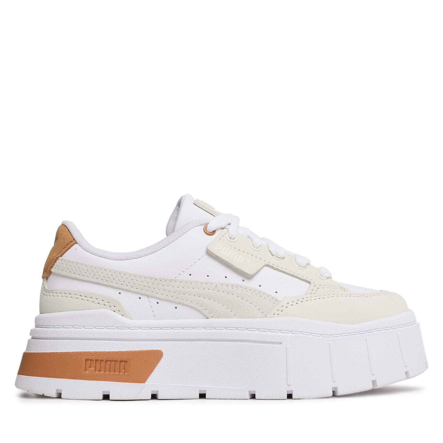 Puma Sneakersy Mayze Stack Luxe 389853 05 Biela - Pepit.sk