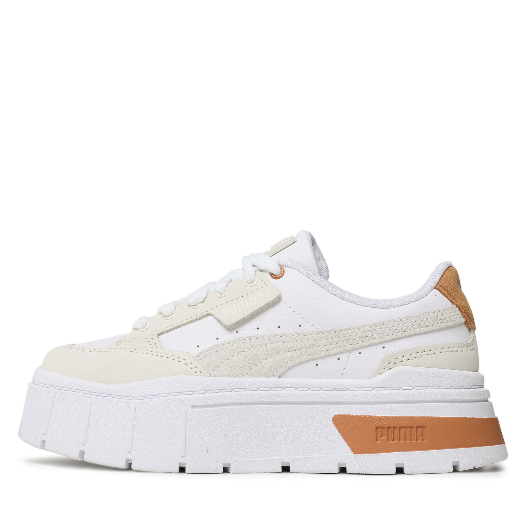 Puma Sneakersy Mayze Stack Luxe 389853 05 Biela - Pepit.sk