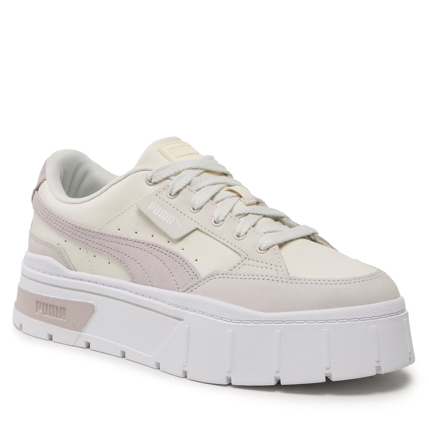 Puma Sneakersy Mayze Stack Luxe Wns 389853 01 Écru - Pepit.sk