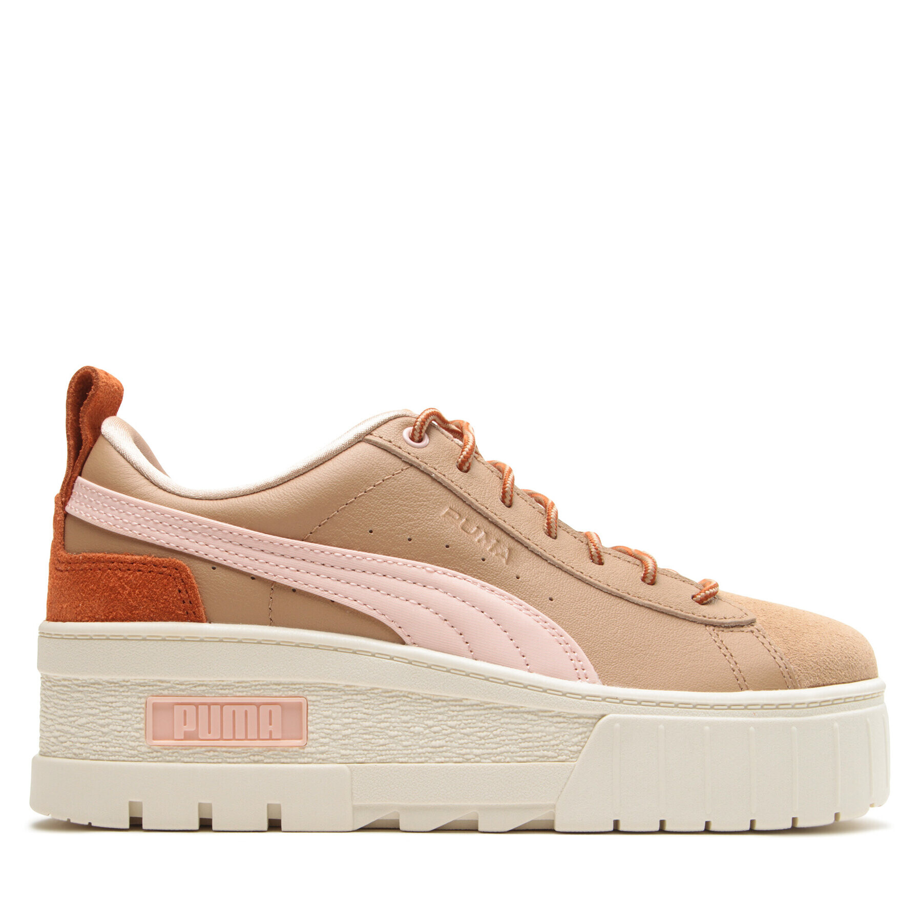 Puma Sneakersy Mayze Wedge Wild Women Wns 389868 01 Hnedá - Pepit.sk