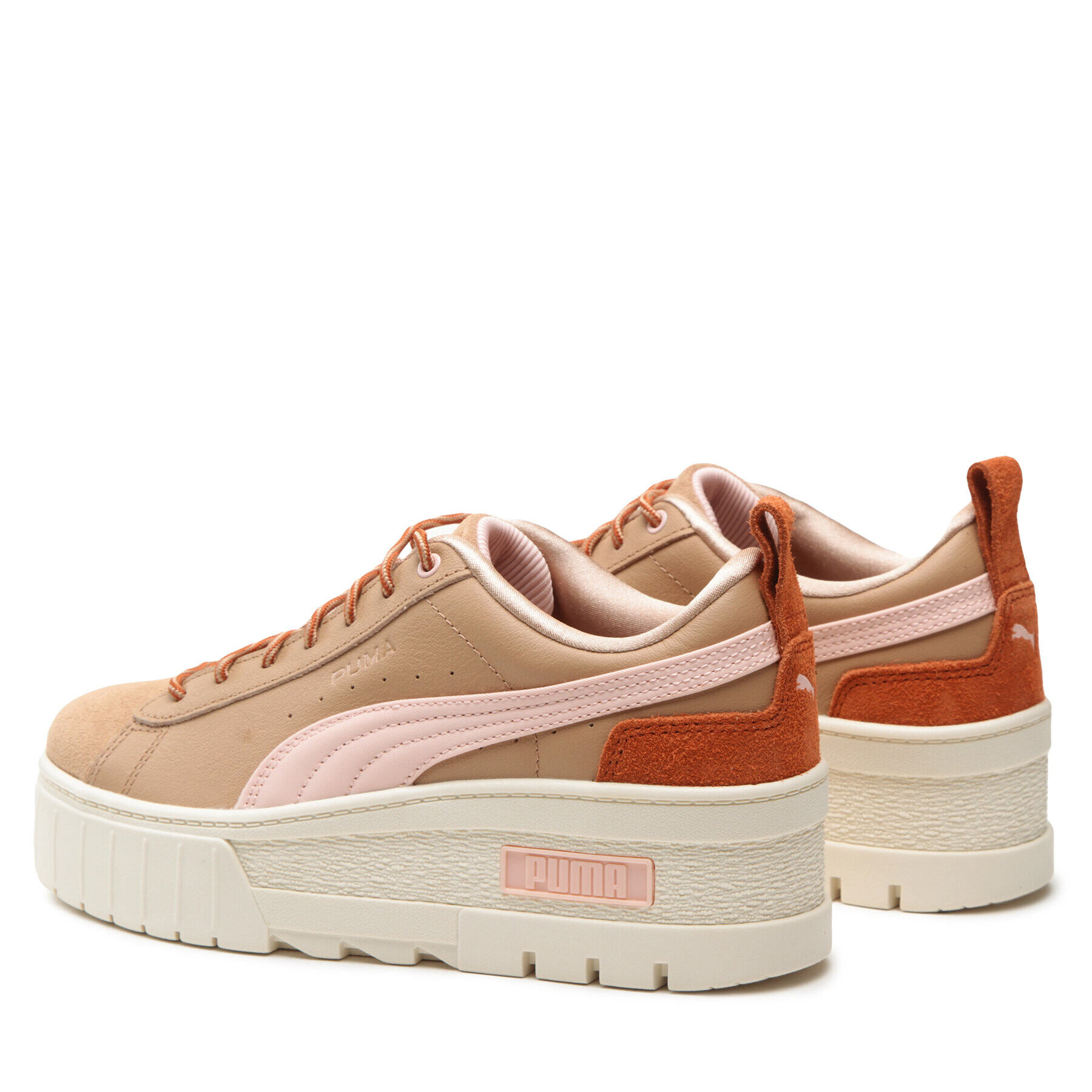 Puma Sneakersy Mayze Wedge Wild Women Wns 389868 01 Hnedá - Pepit.sk