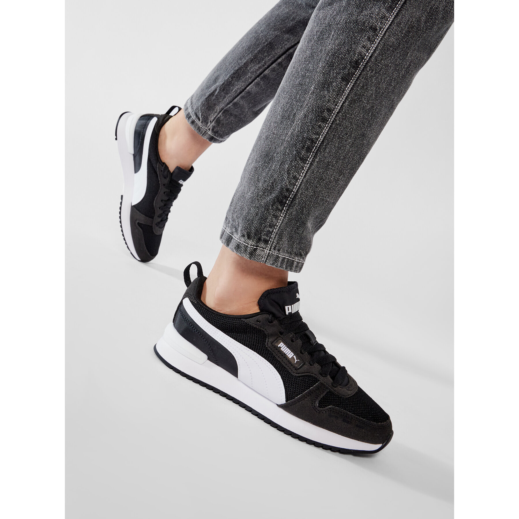 Puma Sneakersy R78 Jr 373616 01 Čierna - Pepit.sk