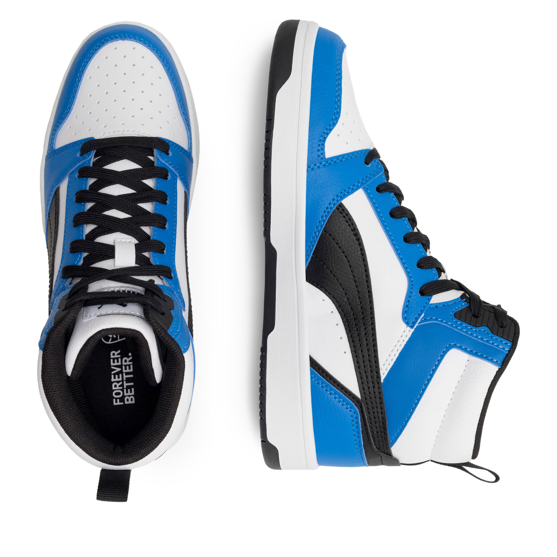 Puma Sneakersy Rebound V6 Mid Jr* 393831 06 Modrá - Pepit.sk