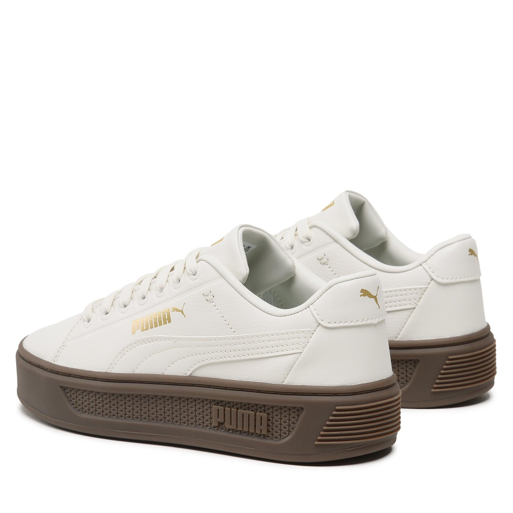 Puma Sneakersy Smash Platform V3 Sleek 38940103 Écru - Pepit.sk