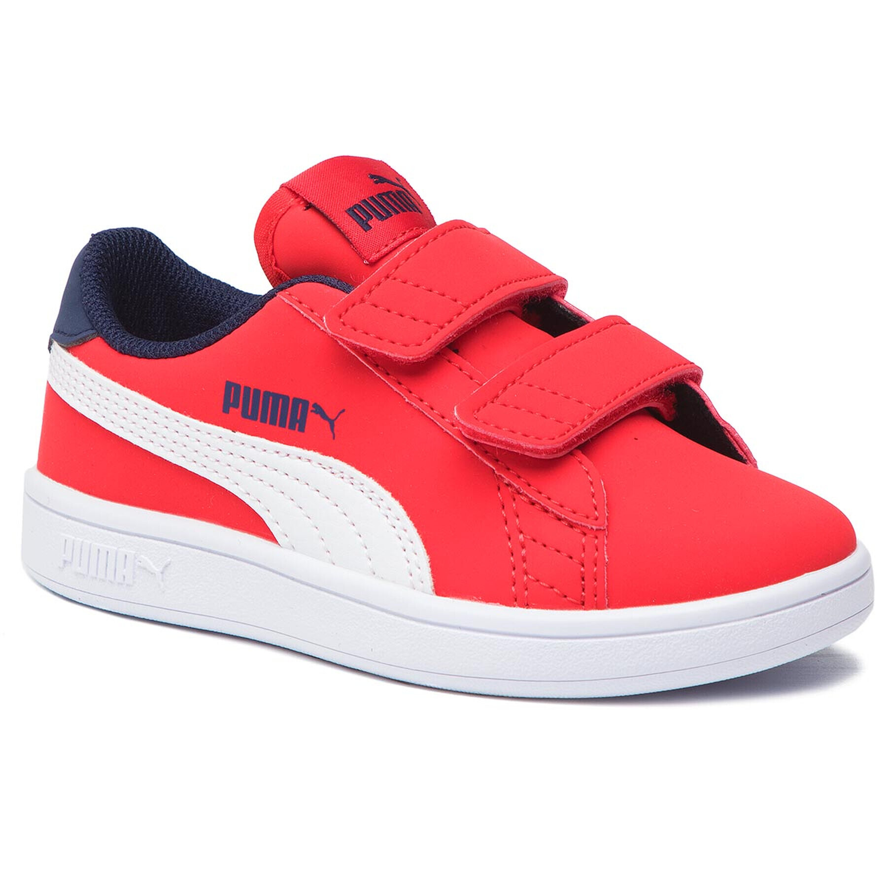 Puma Sneakersy Smash V2 Buck V Ps 365183 07 Červená - Pepit.sk