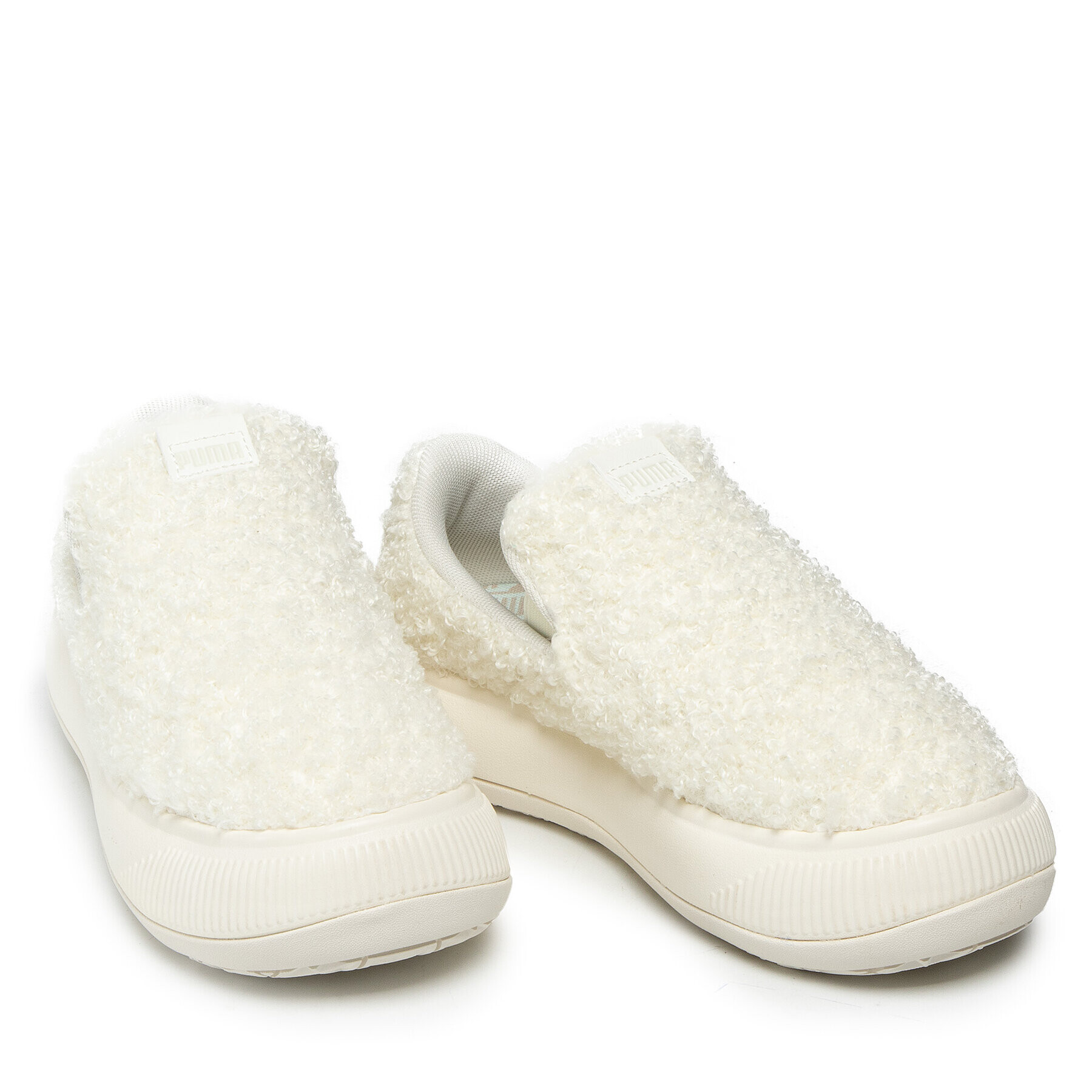 Puma Sneakersy Suede Mayu Slip-On Teddy Wns 384887 02 Biela - Pepit.sk