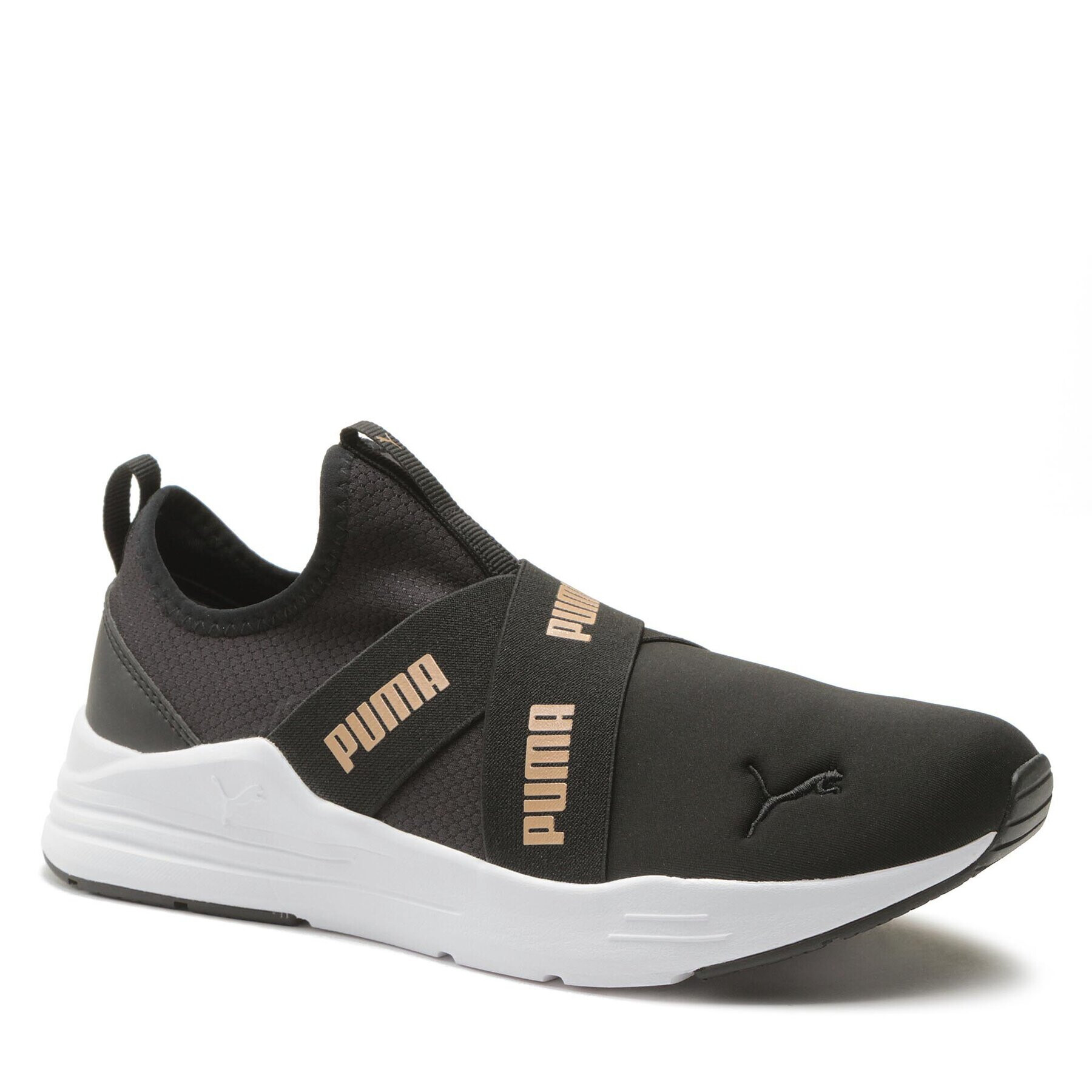 Puma Sneakersy Wired Run Slipon Metallics 389281 01 Čierna - Pepit.sk