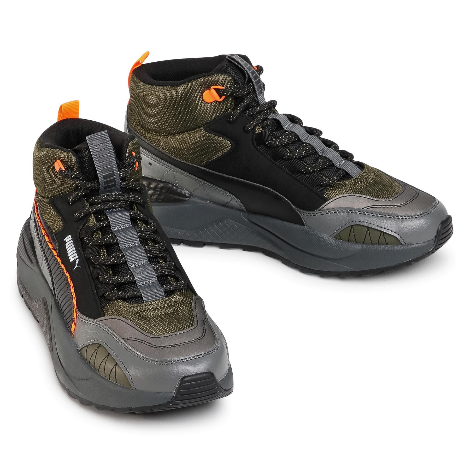 Puma Sneakersy X-Ray 2 Square Mid Wtr 373020 03 Zelená - Pepit.sk