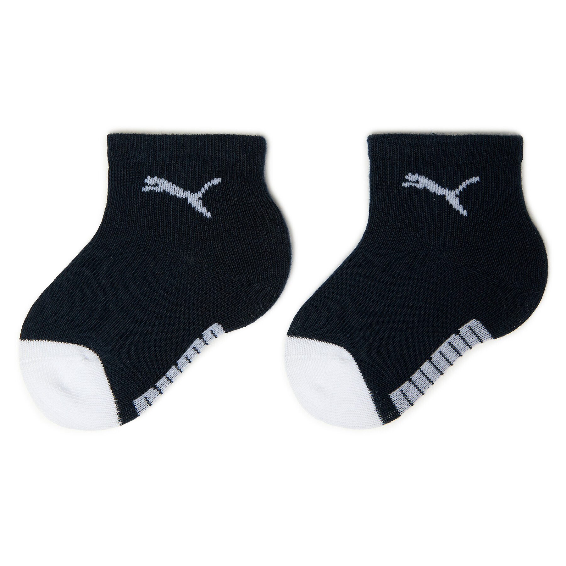 Puma Súprava 2 párov vysokých detských ponožiek Baby Mini Cats Lifestyle Sock 2P 935478 Tmavomodrá - Pepit.sk