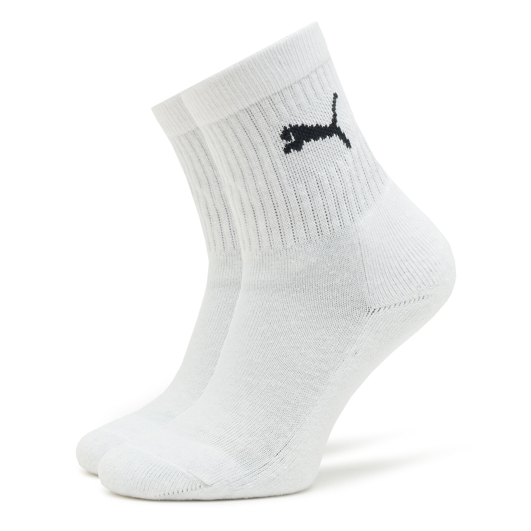 Puma Súprava 3 párov vysokých detských ponožiek Junior Crew Sock 3P 907958 Biela - Pepit.sk